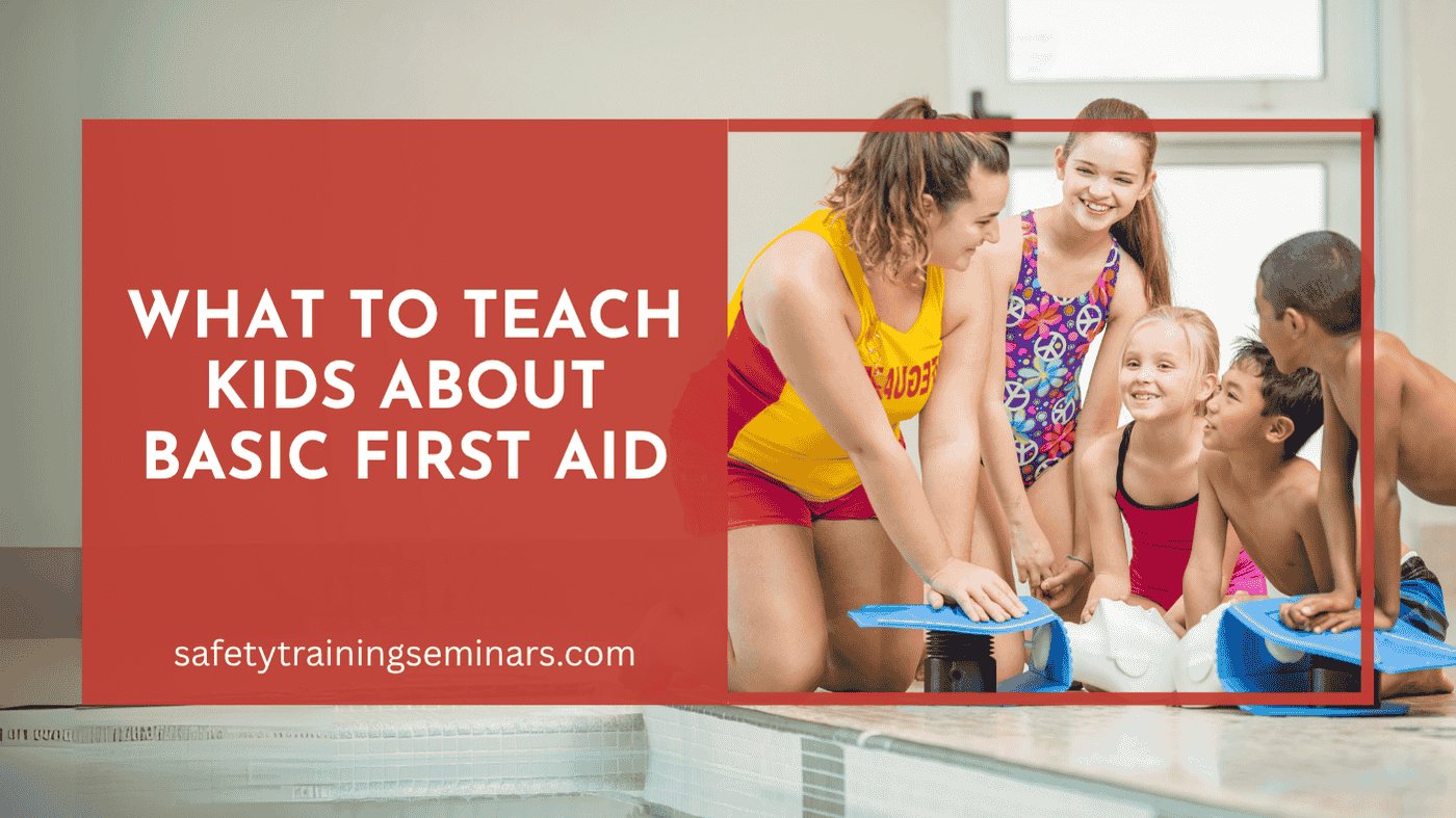 what to teach kids about first aid