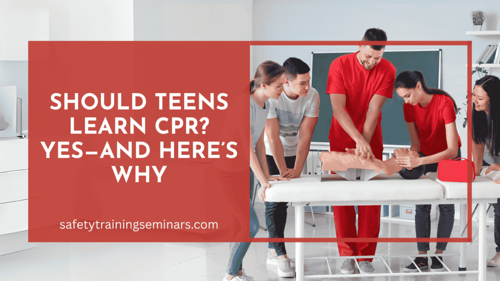 why teens learn cpr