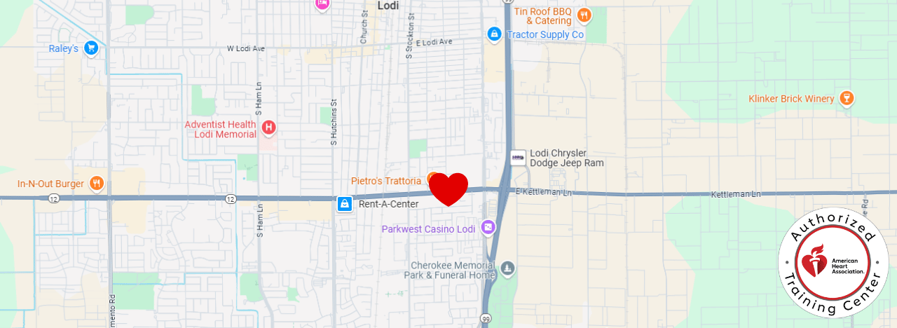 STS Lodi map