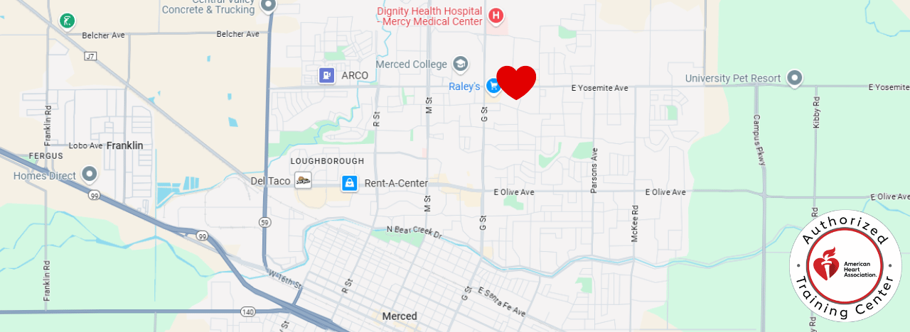 STS Merced map