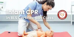 Infant CPR in BLS Certification Class