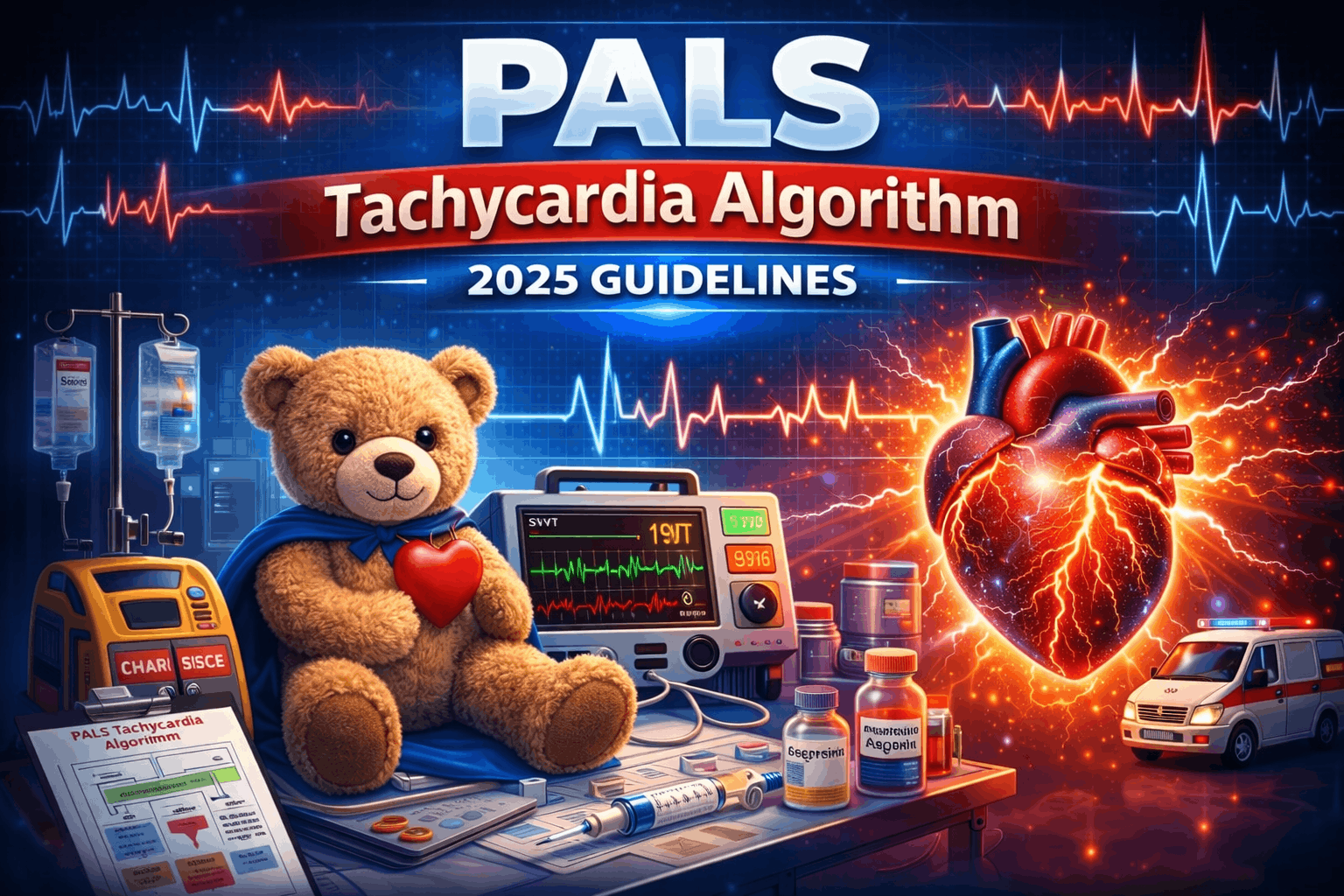 PALS Tachycardia Algorithm - 2025 Guidelines (1)