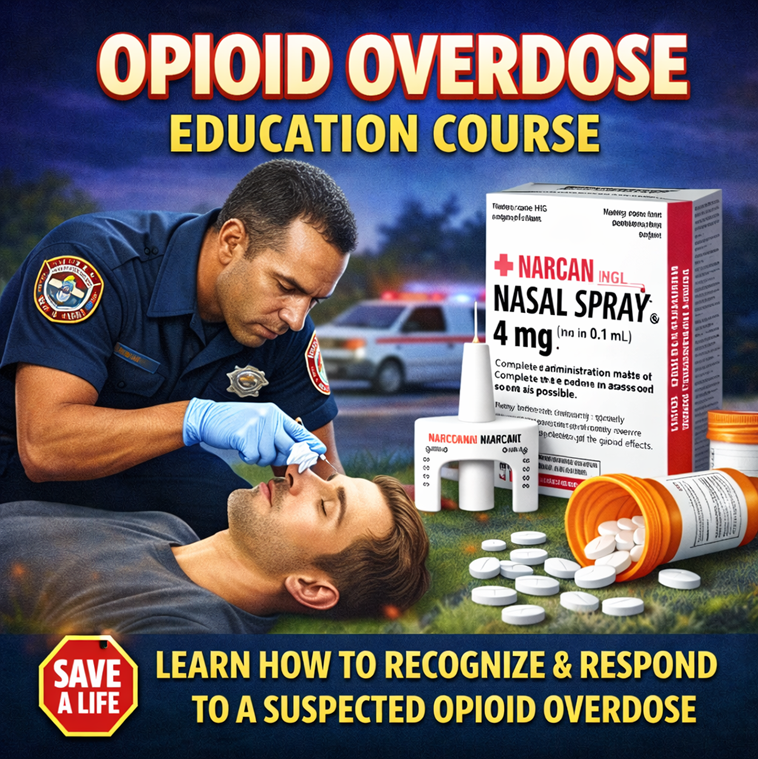 red cross Opioid Overdose and Naloxone Administration Course