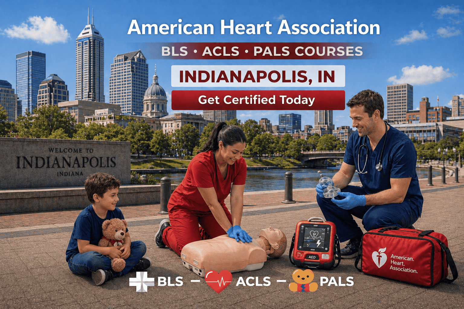 CPR BLS, ACLS & PALS Course in Indianapolis