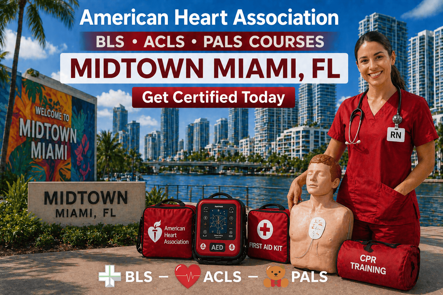BLS, CPR ACLS & PALS Course in Miami, FL