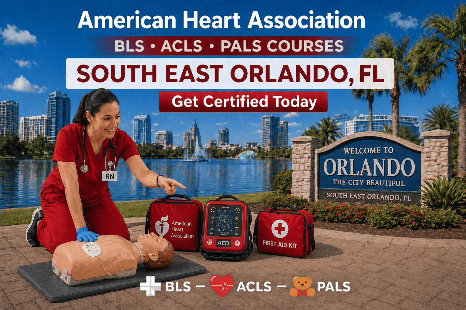 BLS, CPR ACLS & PALS Course in Orlando, FL