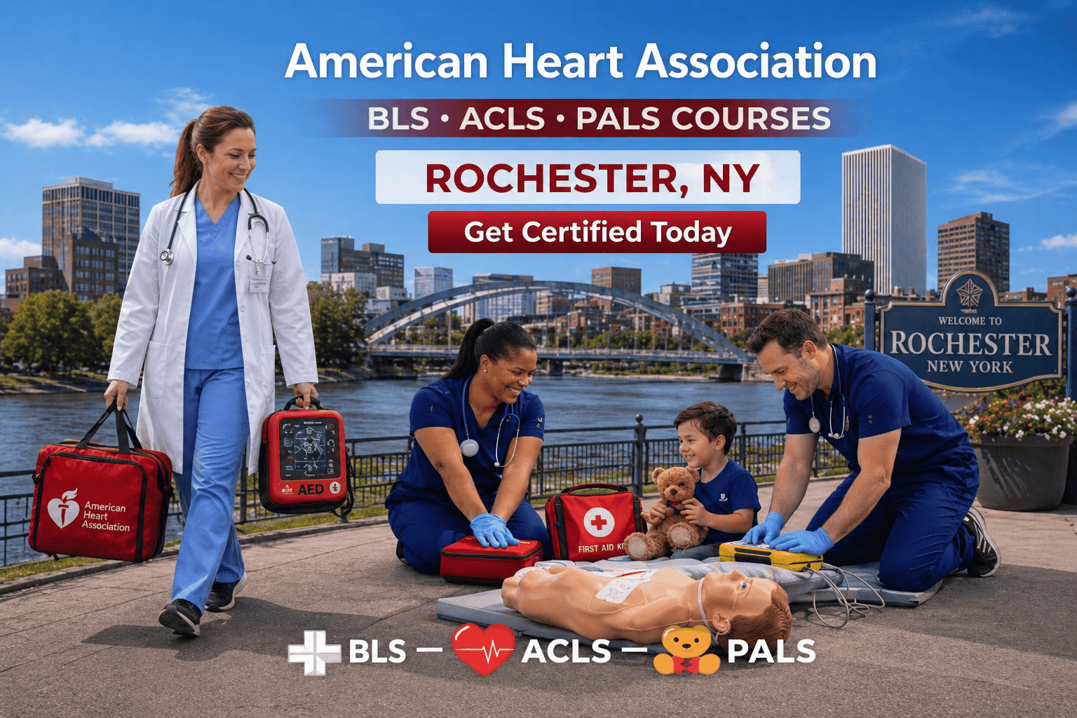CPR BLS, ACLS & PALS Course in Rochester