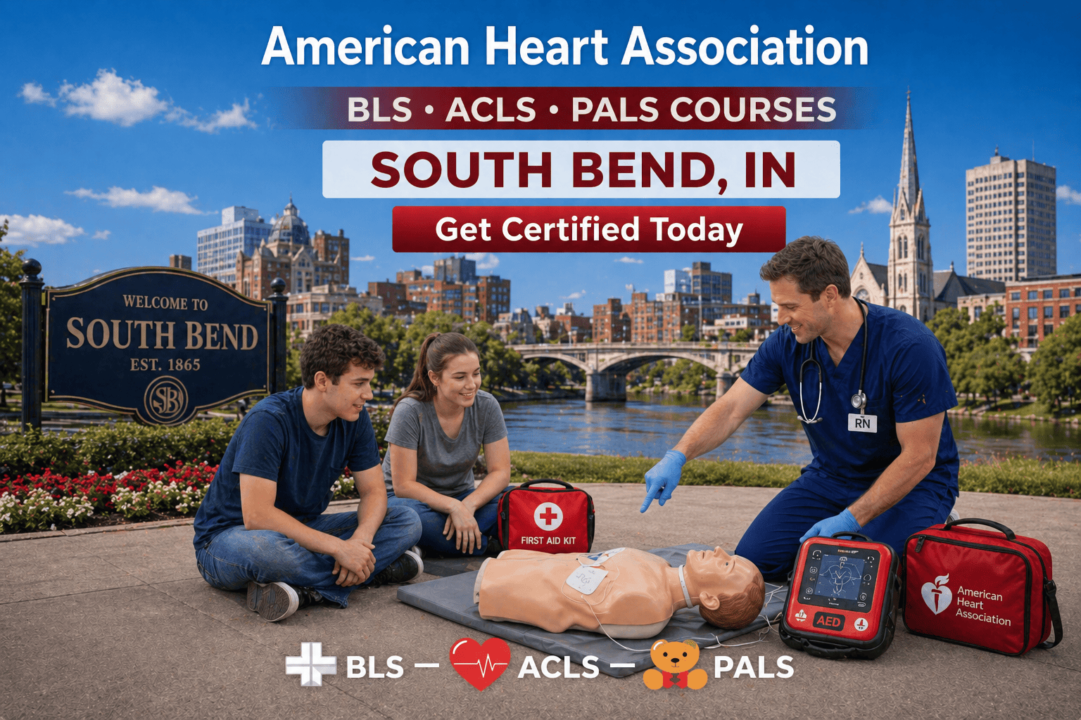 CPR BLS, ACLS & PALS Course in South Bend