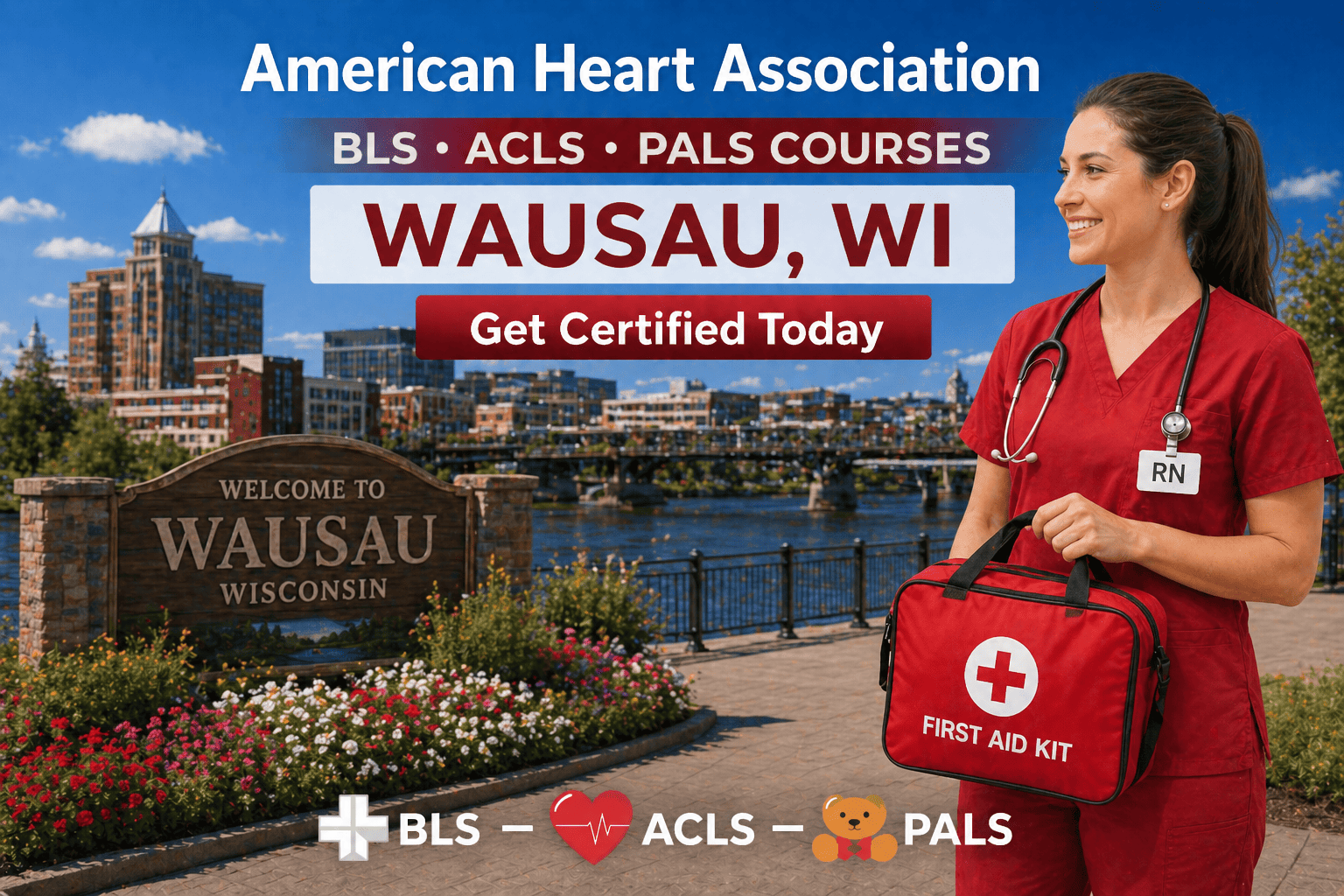 BLS, CPR ACLS & PALS Course in Wausau, WI
