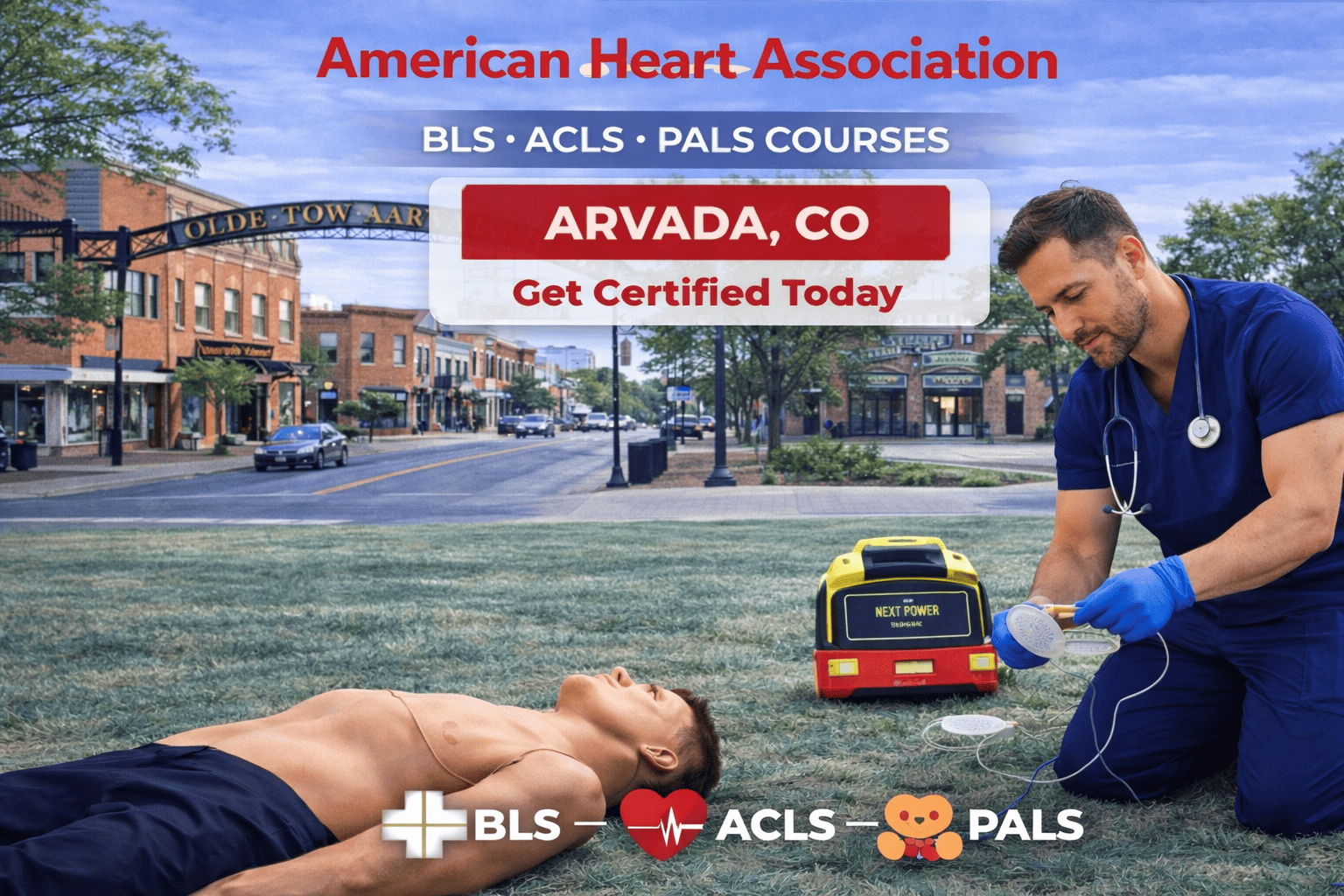 CPR BLS, ACLS & PALS Classes in Arvada, CO