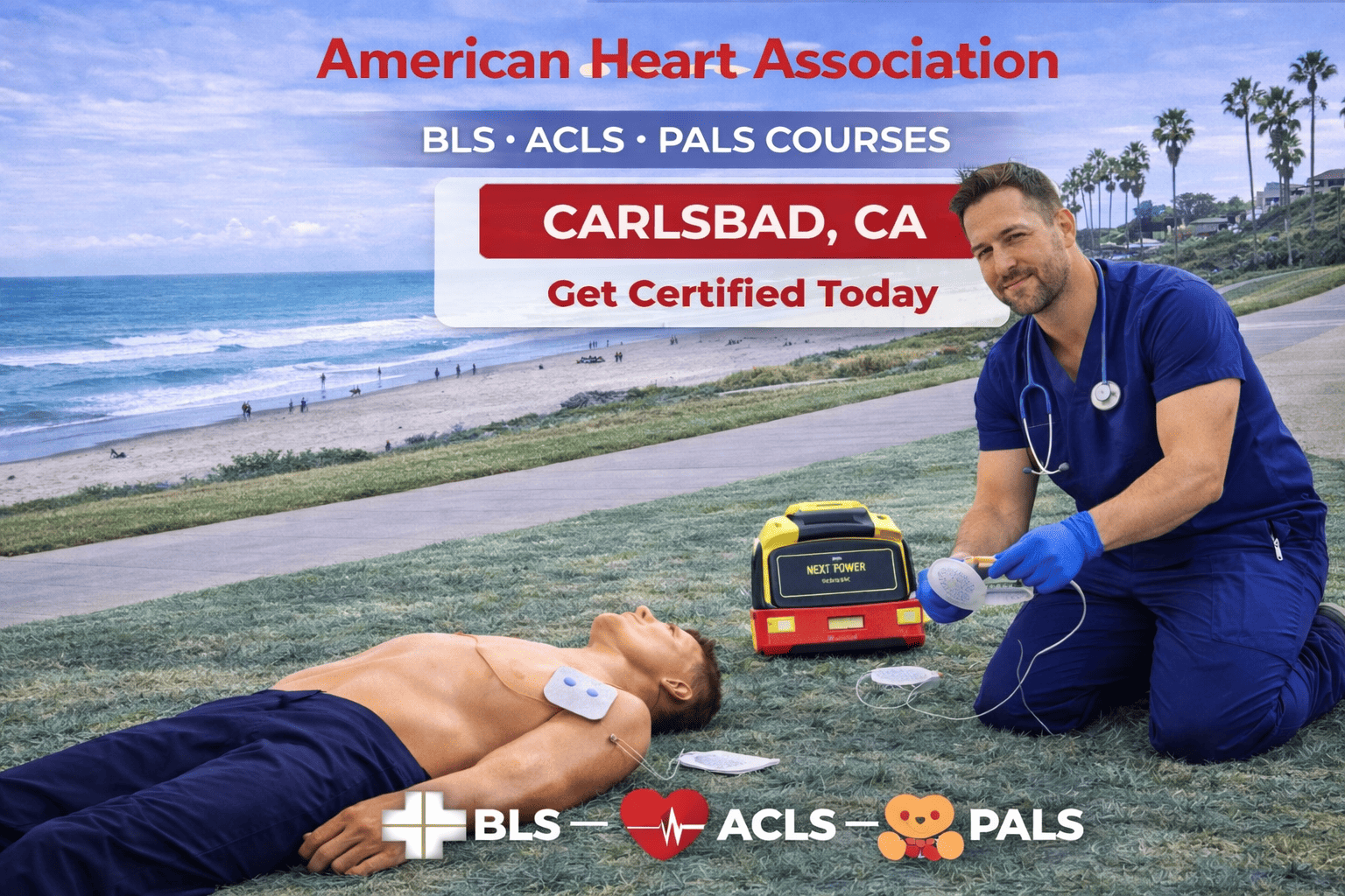 CPR BLS, ACLS & PALS Classes in Carlsbad, CA