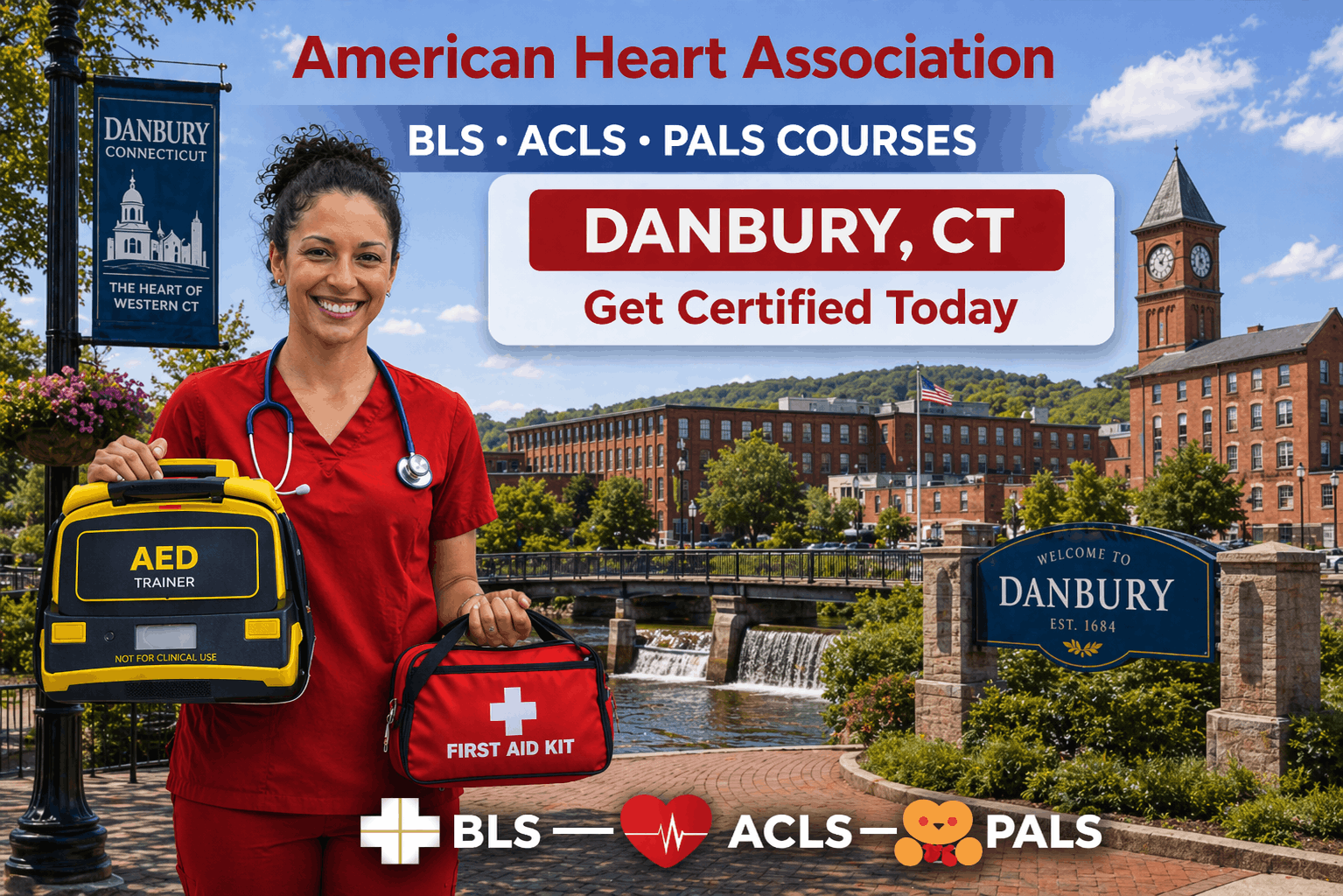 CPR BLS, ACLS & PALS Course in Danbury, CT