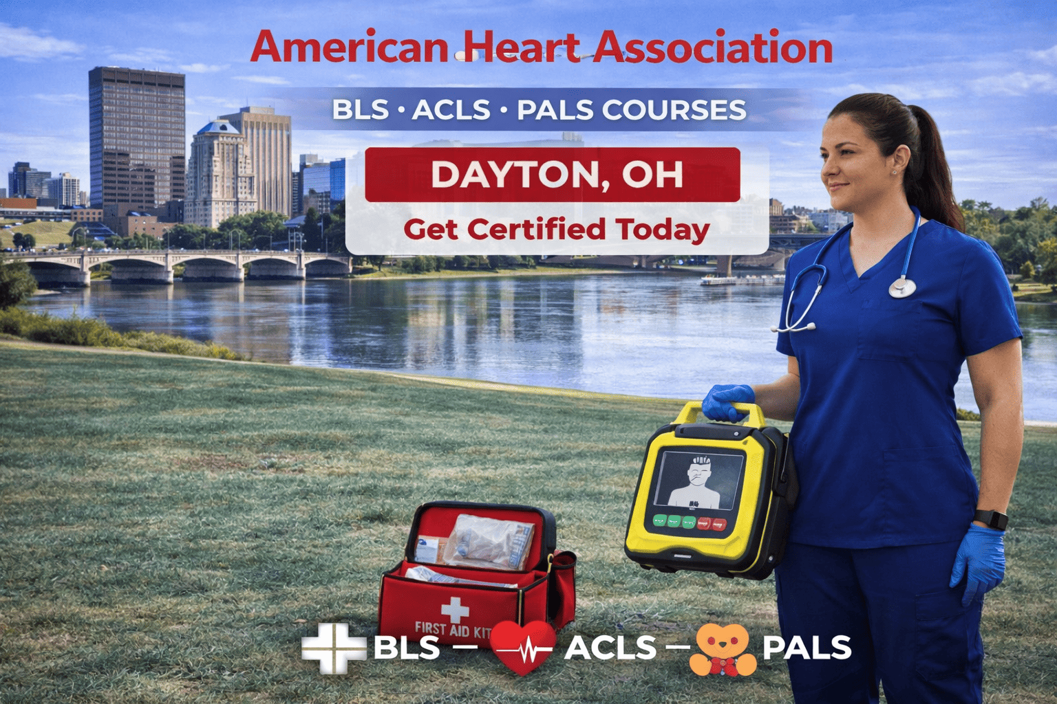 CPR BLS, ACLS & PALS Classes in Dayton, OH