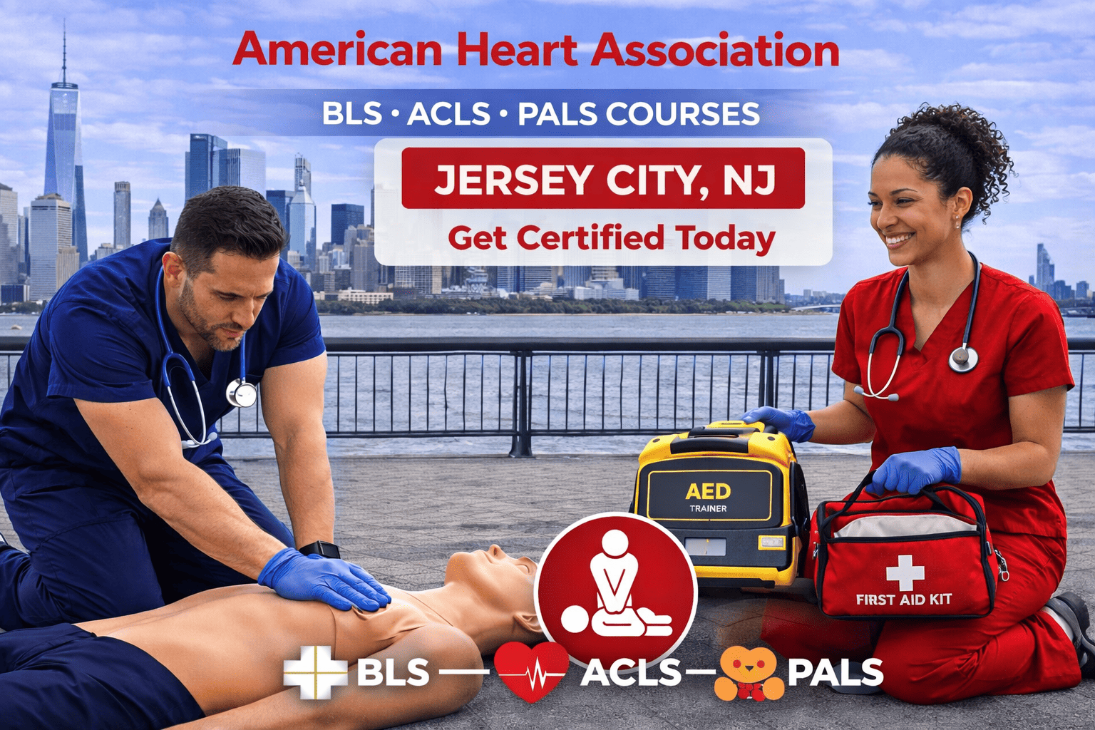 CPR BLS, ACLS & PALS Classes in Jersey City, NJ
