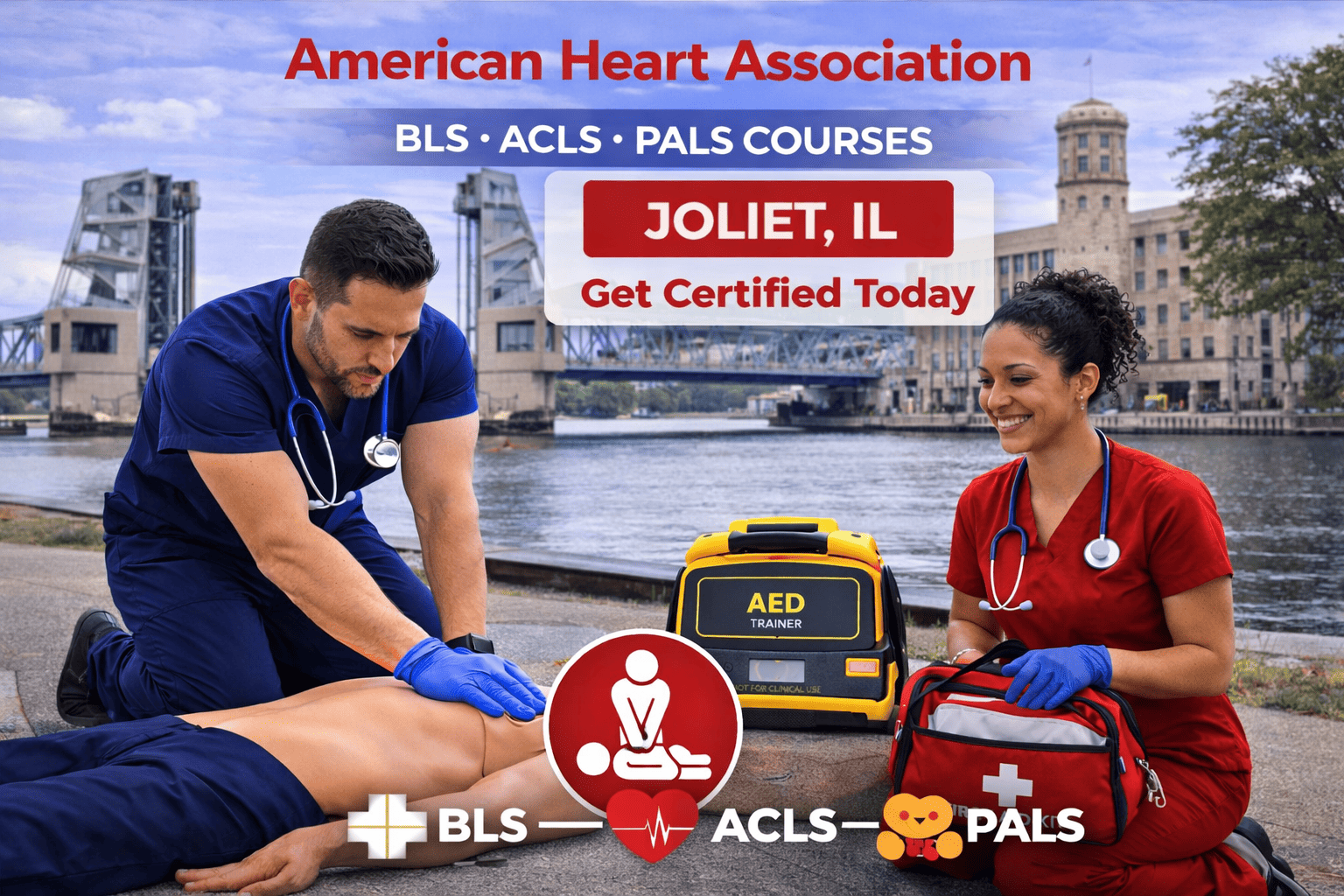 CPR BLS, ACLS & PALS Course in Joliet, IL