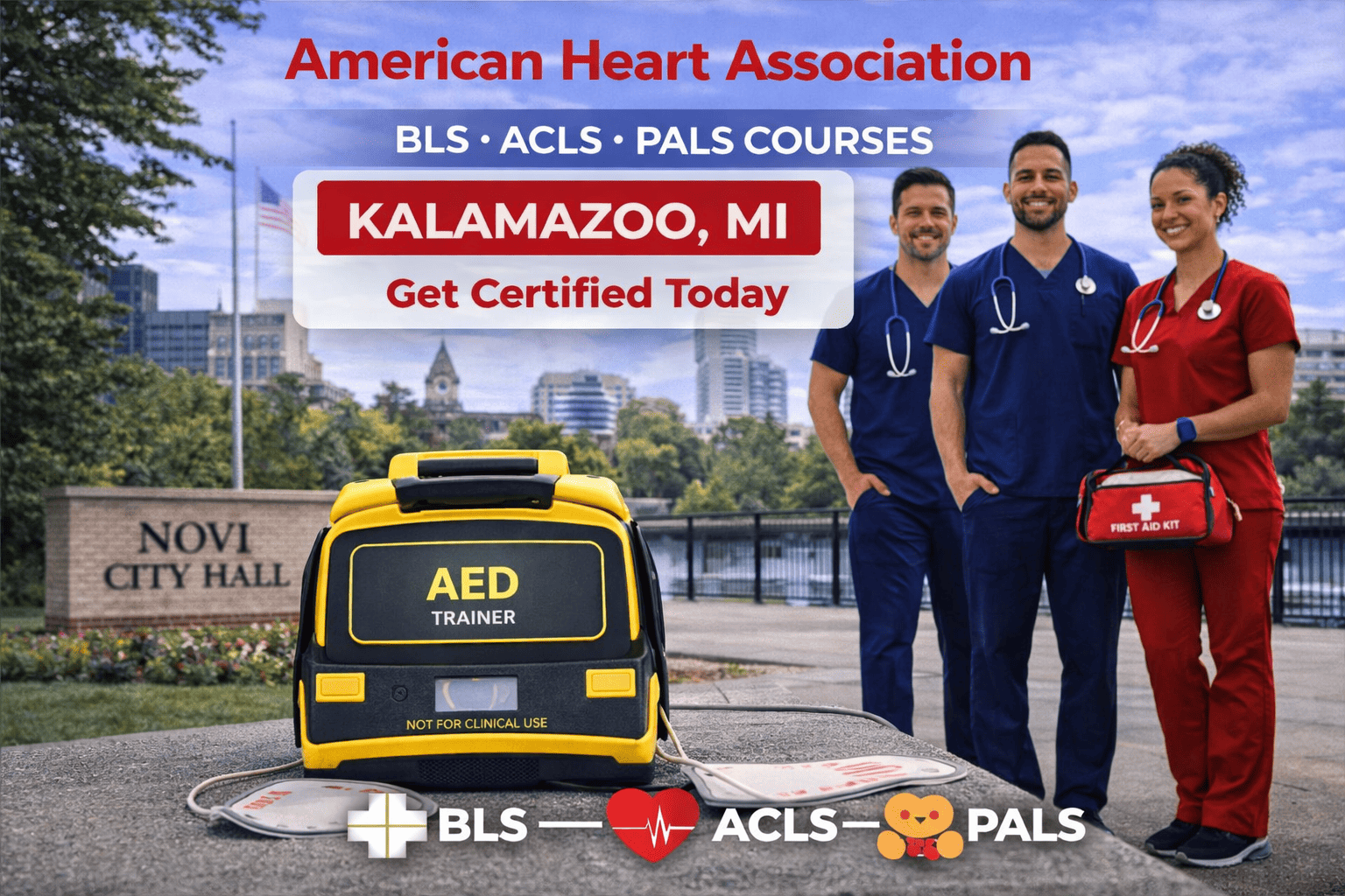 CPR BLS, ACLS & PALS Classes in Kalamazoo, MI