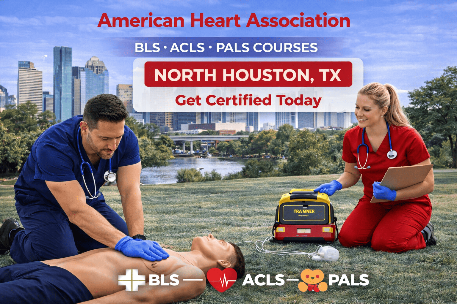CPR BLS, ACLS & PALS Classes in North Houston, TX