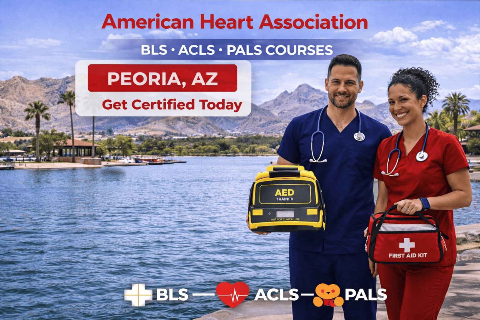 CPR BLS, ACLS & PALS Course in Peoria, AZ