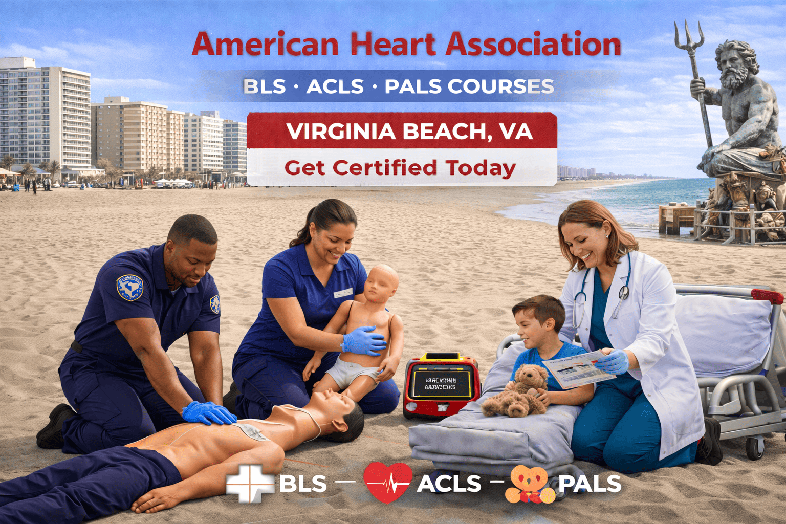 Virginia Beach, VA CPR BLS ACLS PALS Course