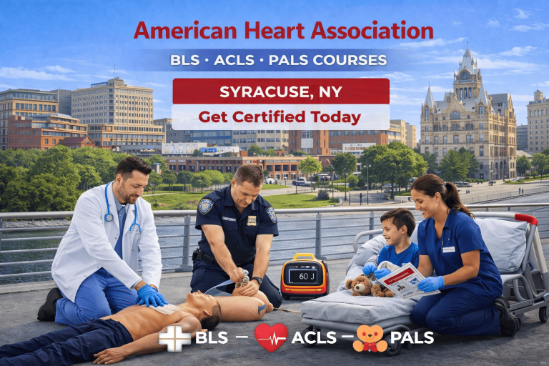 Syracuse, NY CPR BLS ACLS PALS Course - Safety Training Seminars - BLS ...