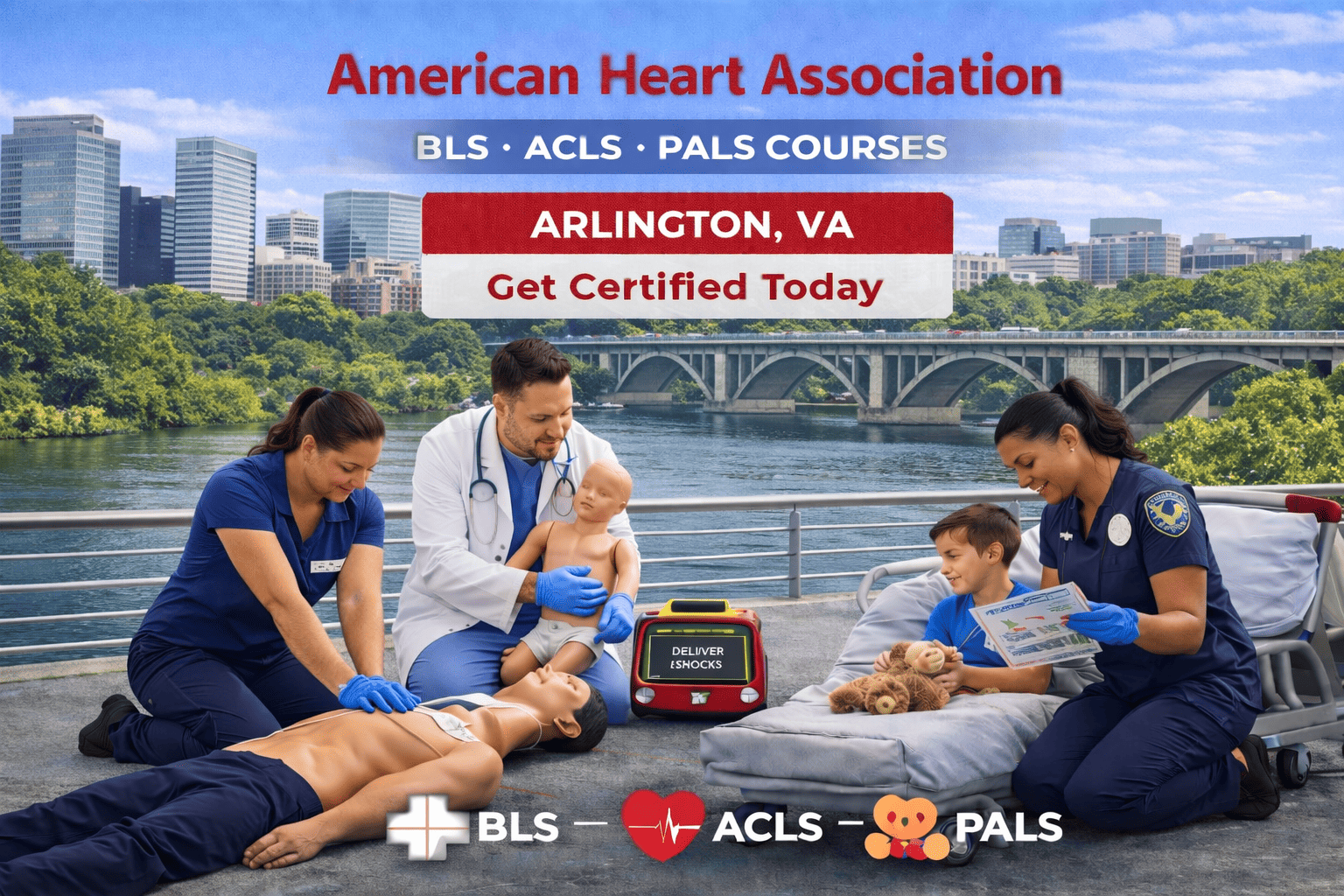 Arlington, VA CPR BLS ACLS PALS Course