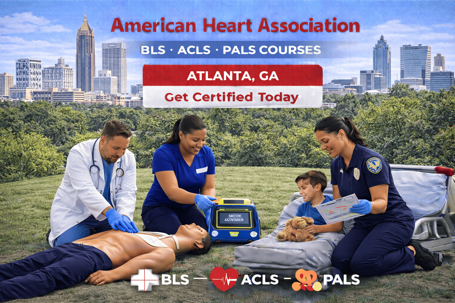 Atlanta, GA CPR BLS ACLS PALS Course