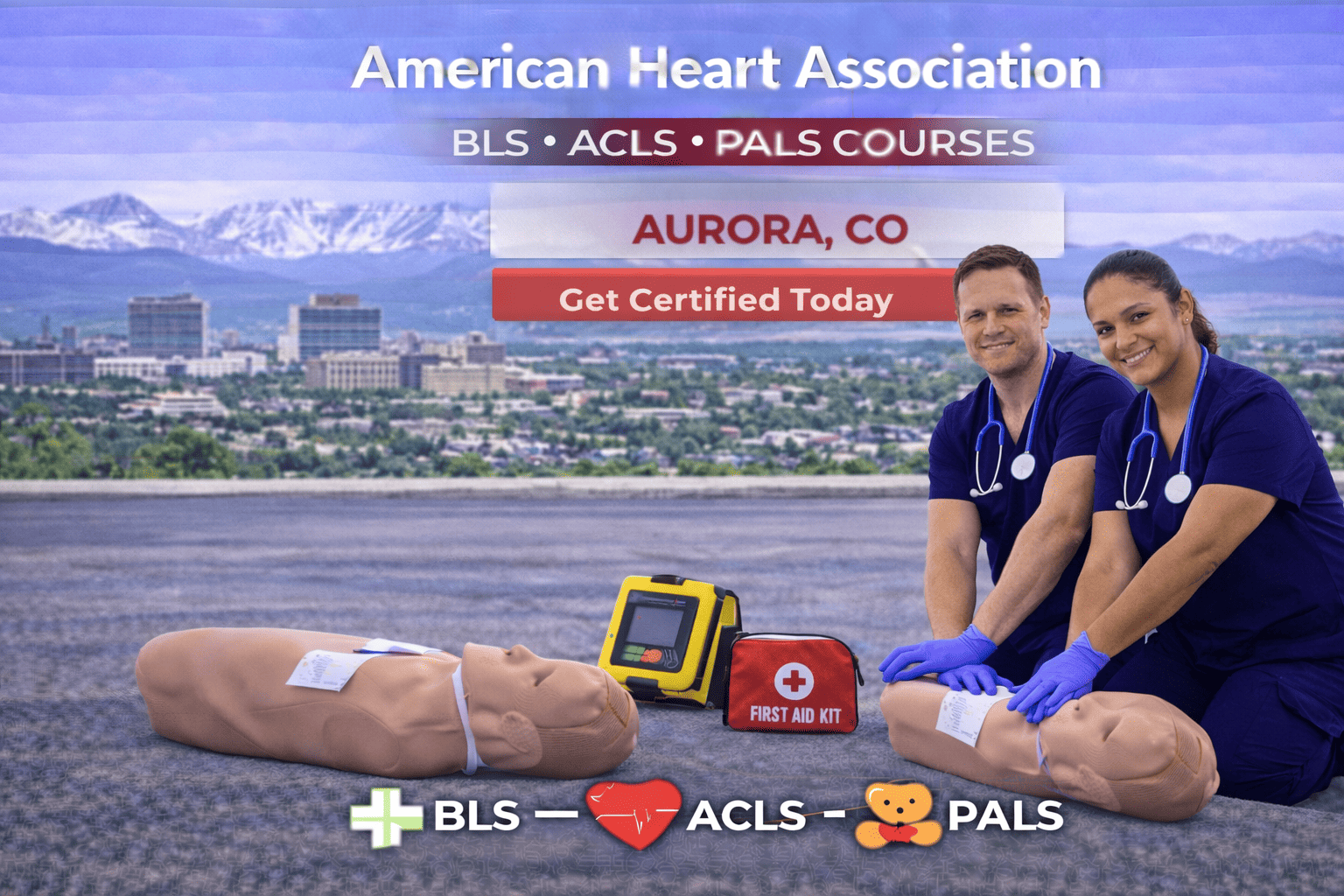 CPR training in Aurora, Colorado