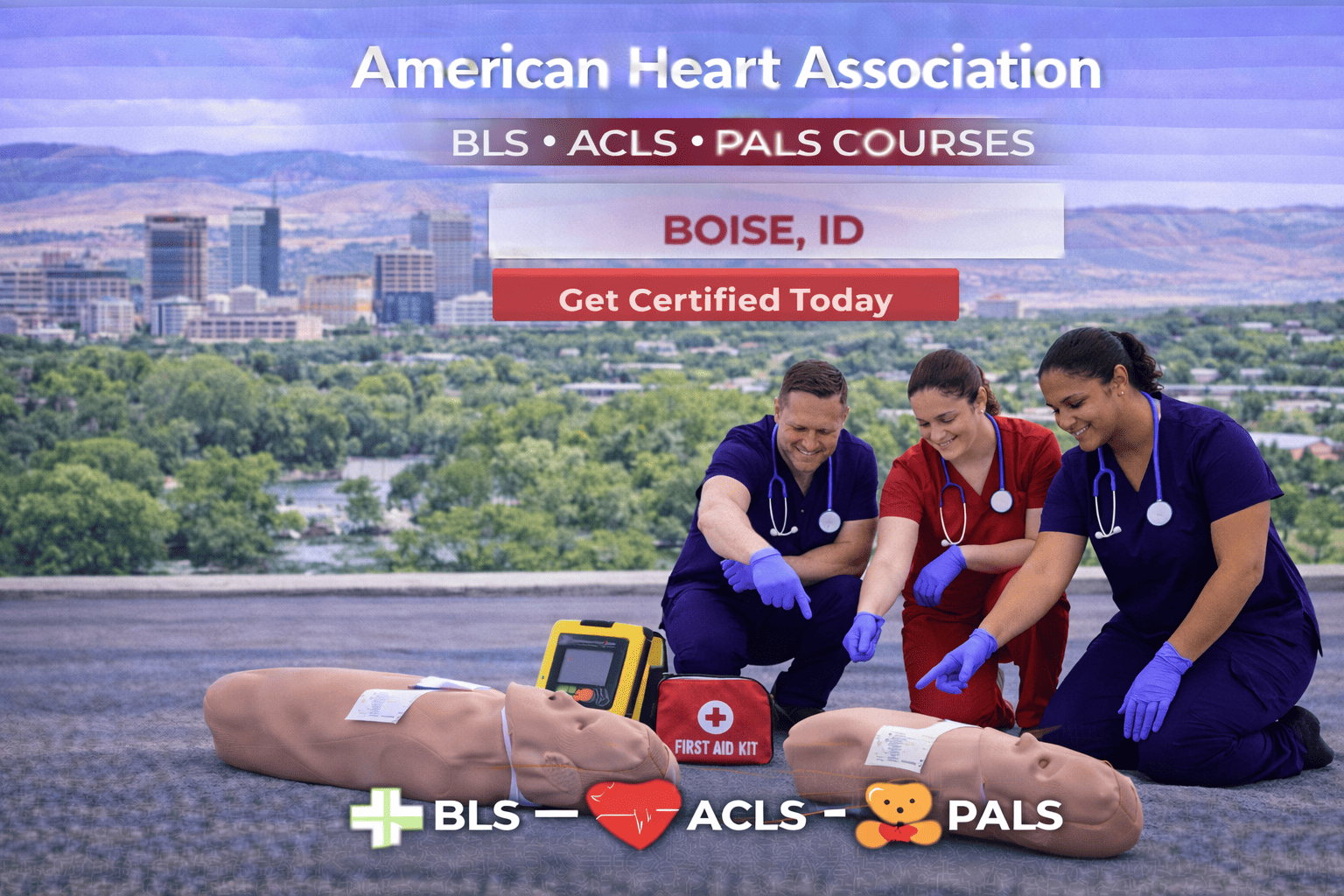 Boise, ID CPR BLS, ACLS & PALS Course