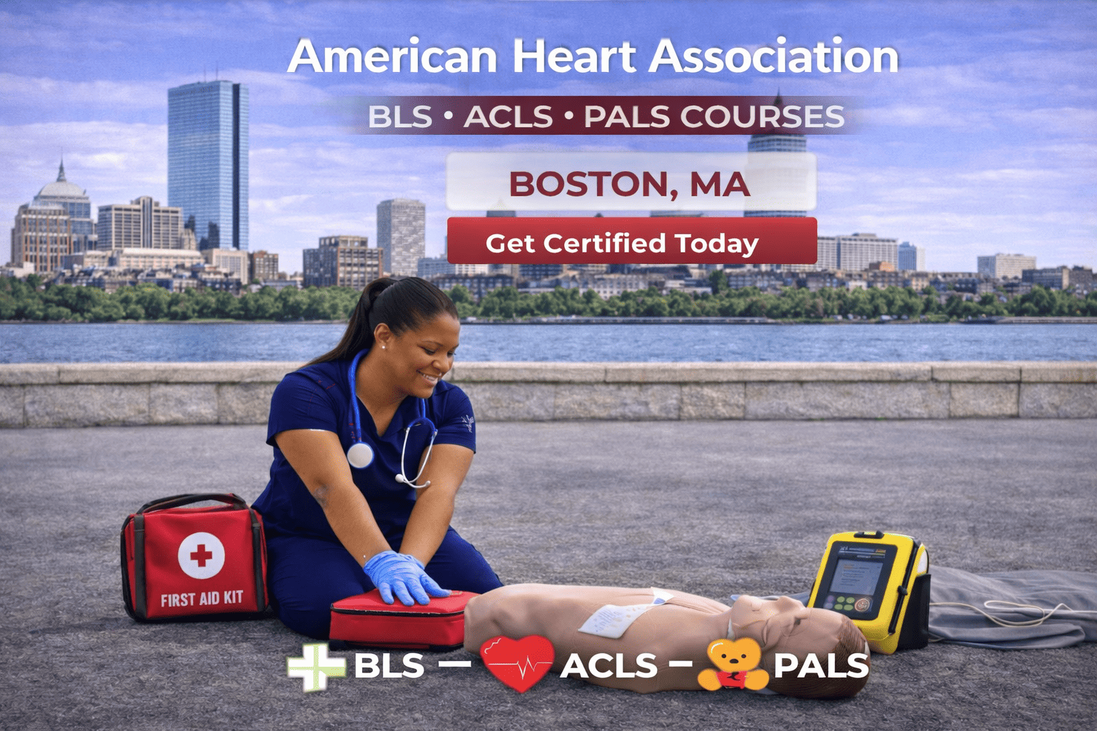 BLS CPR, ACLS & PALS Course in Boston, MA