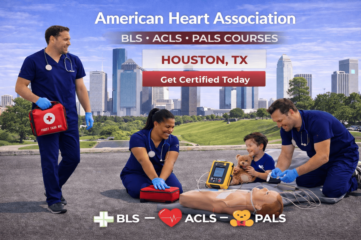 Houston, TX CPR BLS ACLS PALS Course