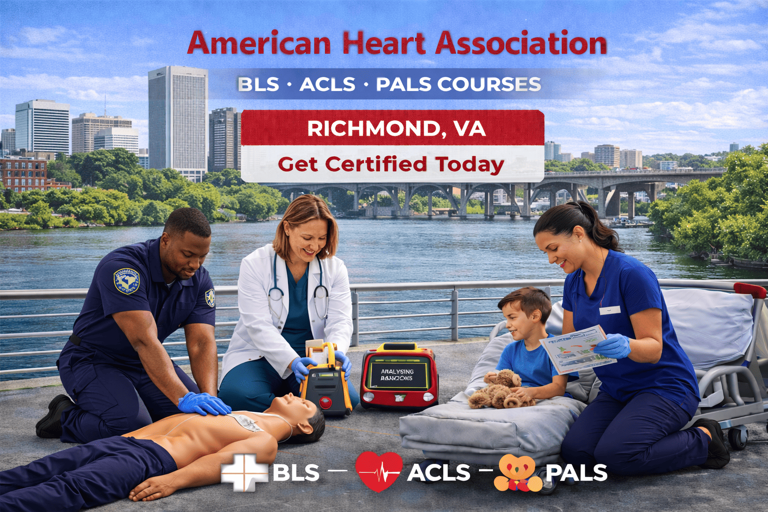 Richmond, VA CPR BLS ACLS PALS Course