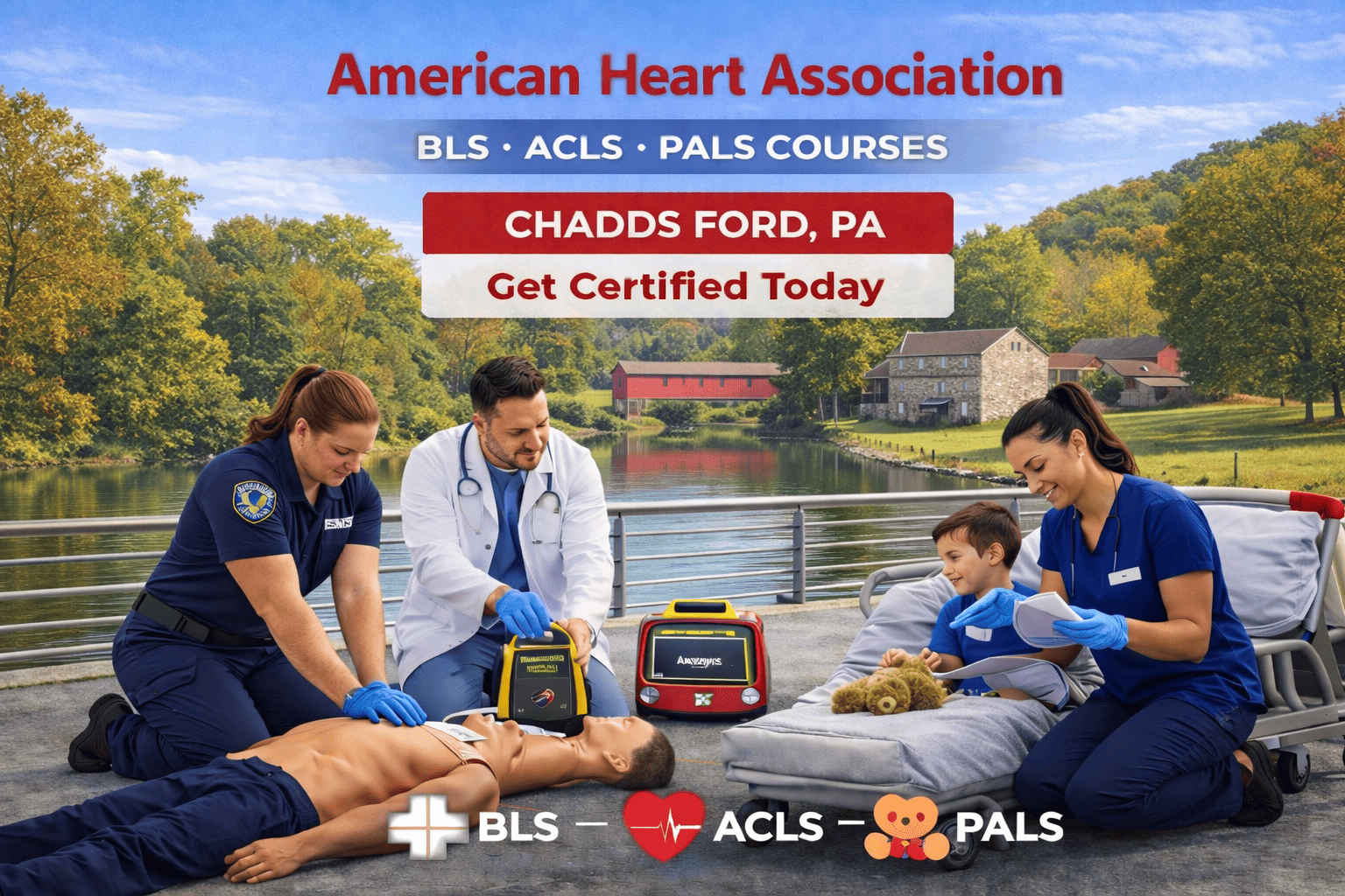 Chadds Ford, PA CPR BLS ACLS PALS Course