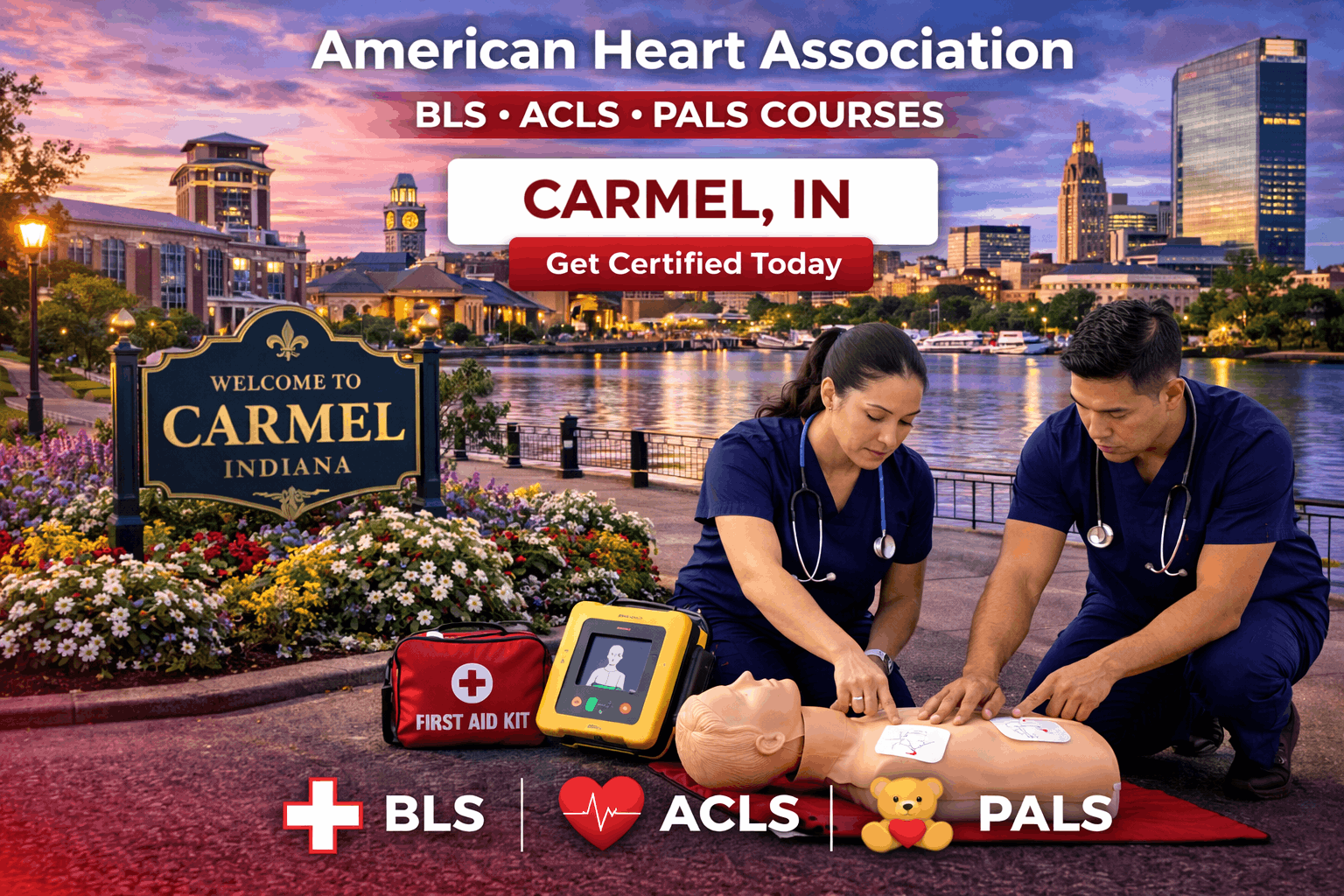 Carmel, IN CPR BLS ACLS PALS Course