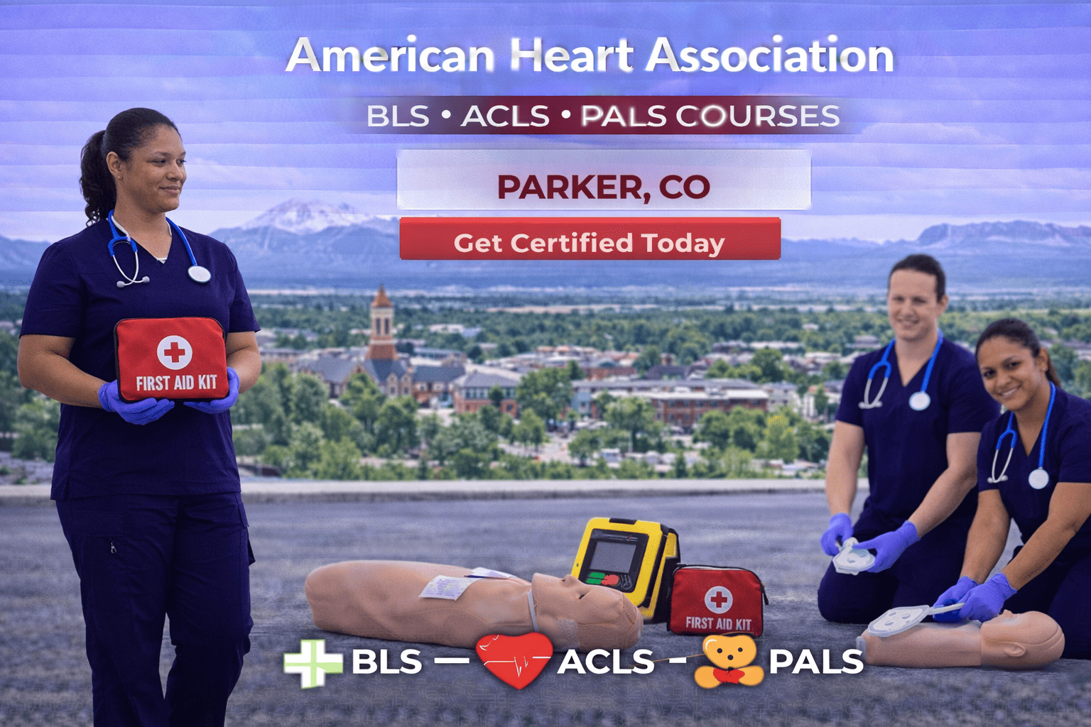 Get certified in Parker, CO