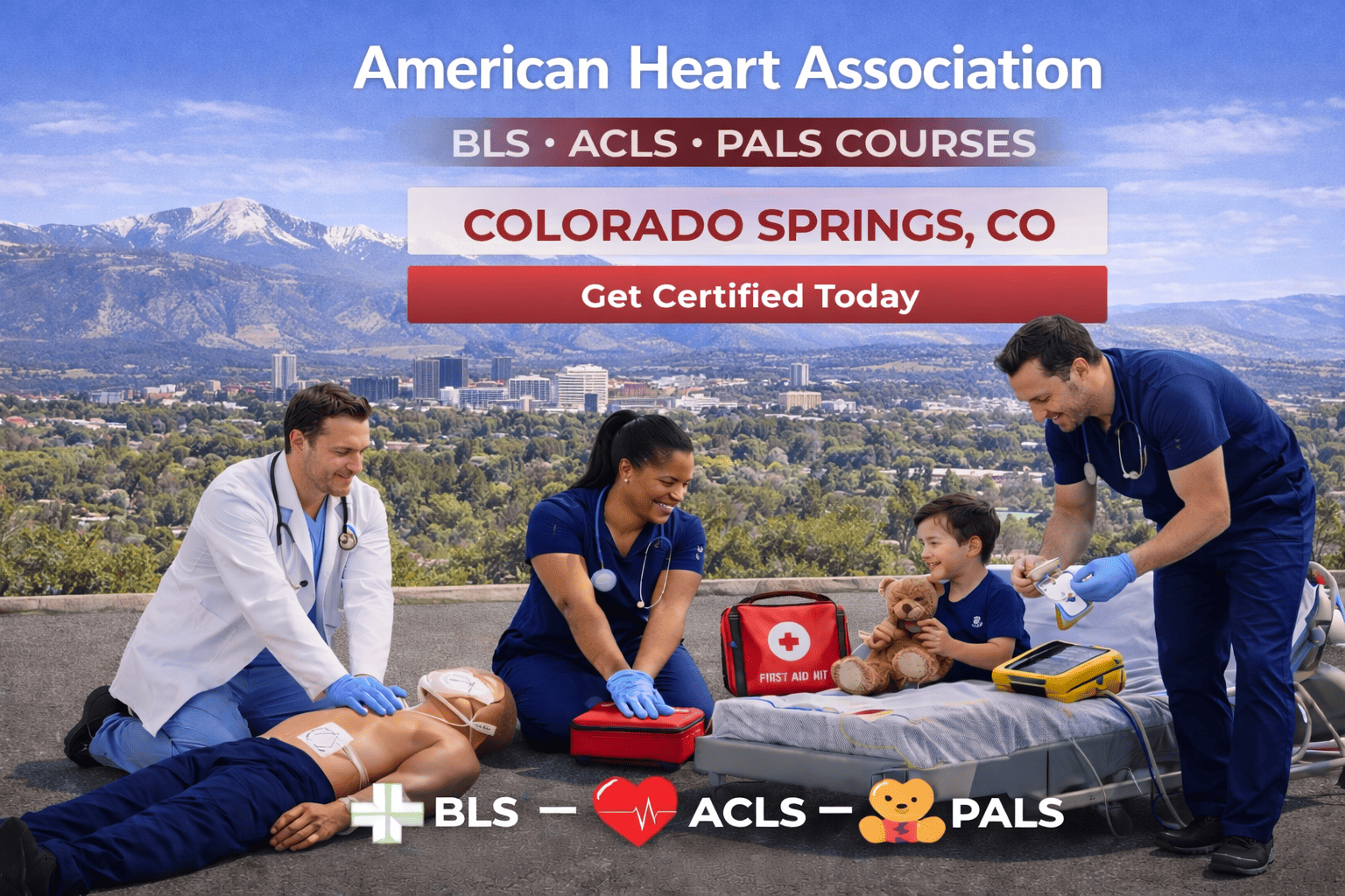 Colorado Springs, CO CPR BLS ACLS PALS Course
