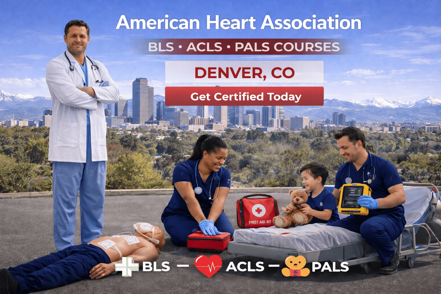 Denver, CO CPR BLS ACLS PALS Course