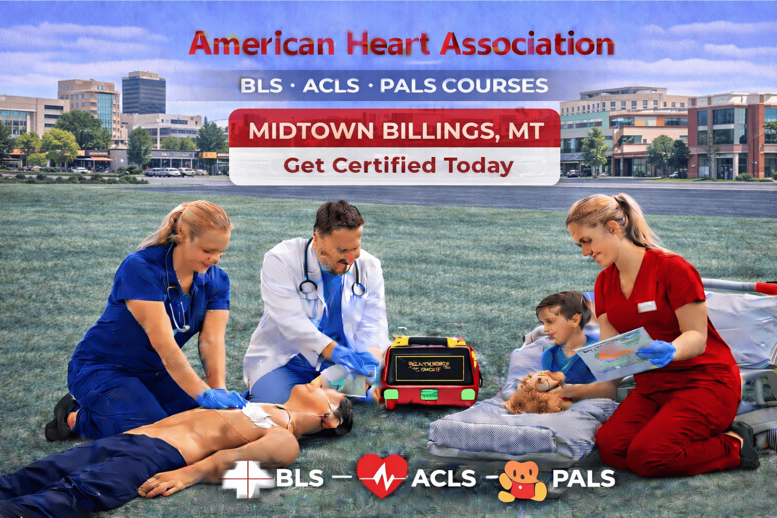 Billings, MT CPR BLS ACLS PALS Course