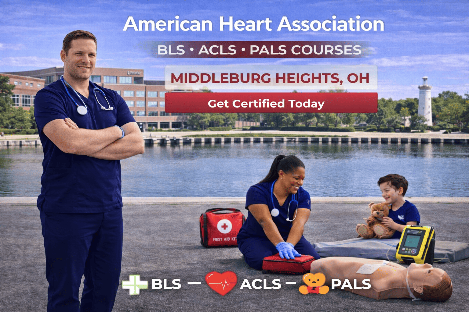 Middleburg Heights, OH CPR BLS ACLS PALS Course
