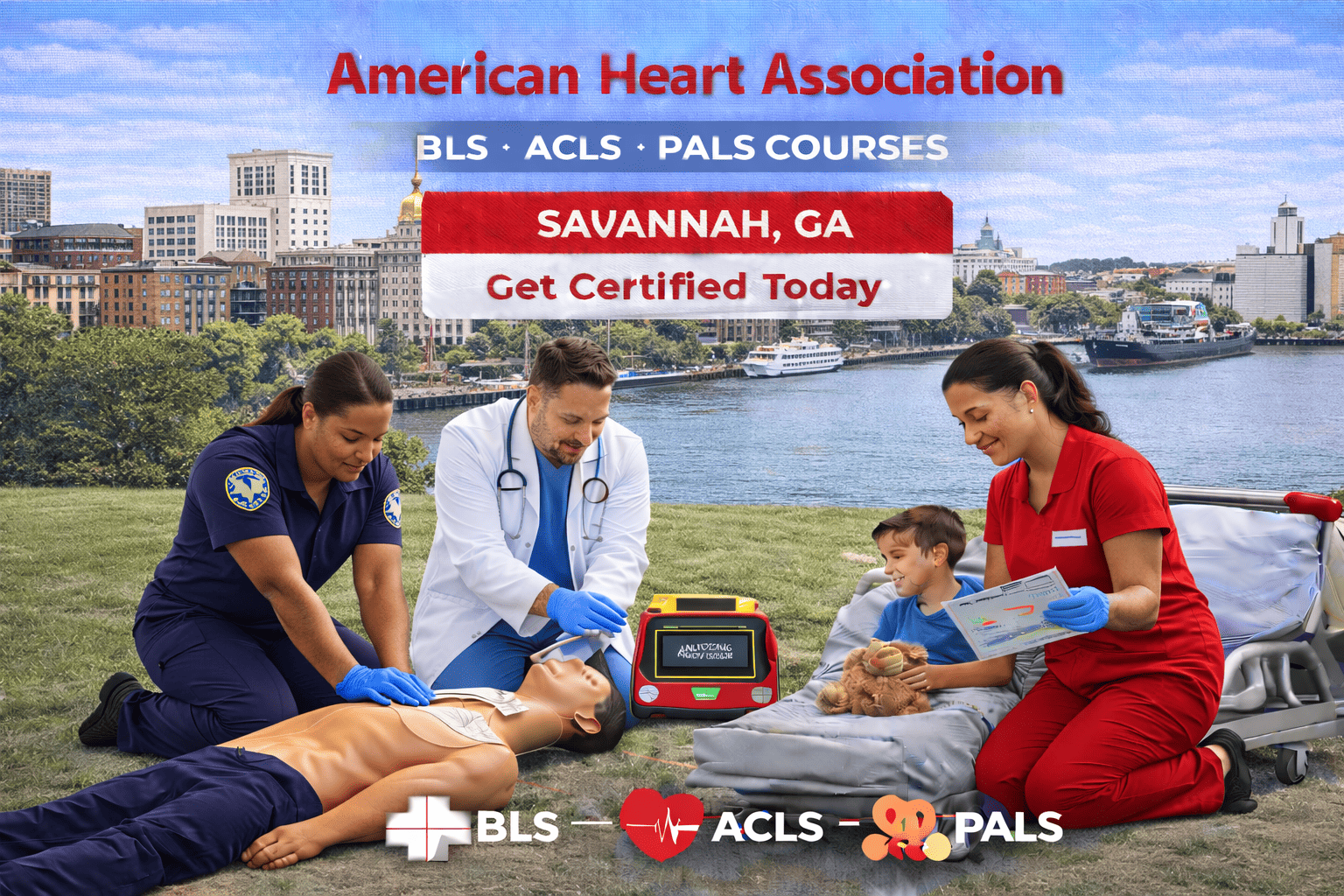 Savannah, GA CPR BLS ACLS PALS Course