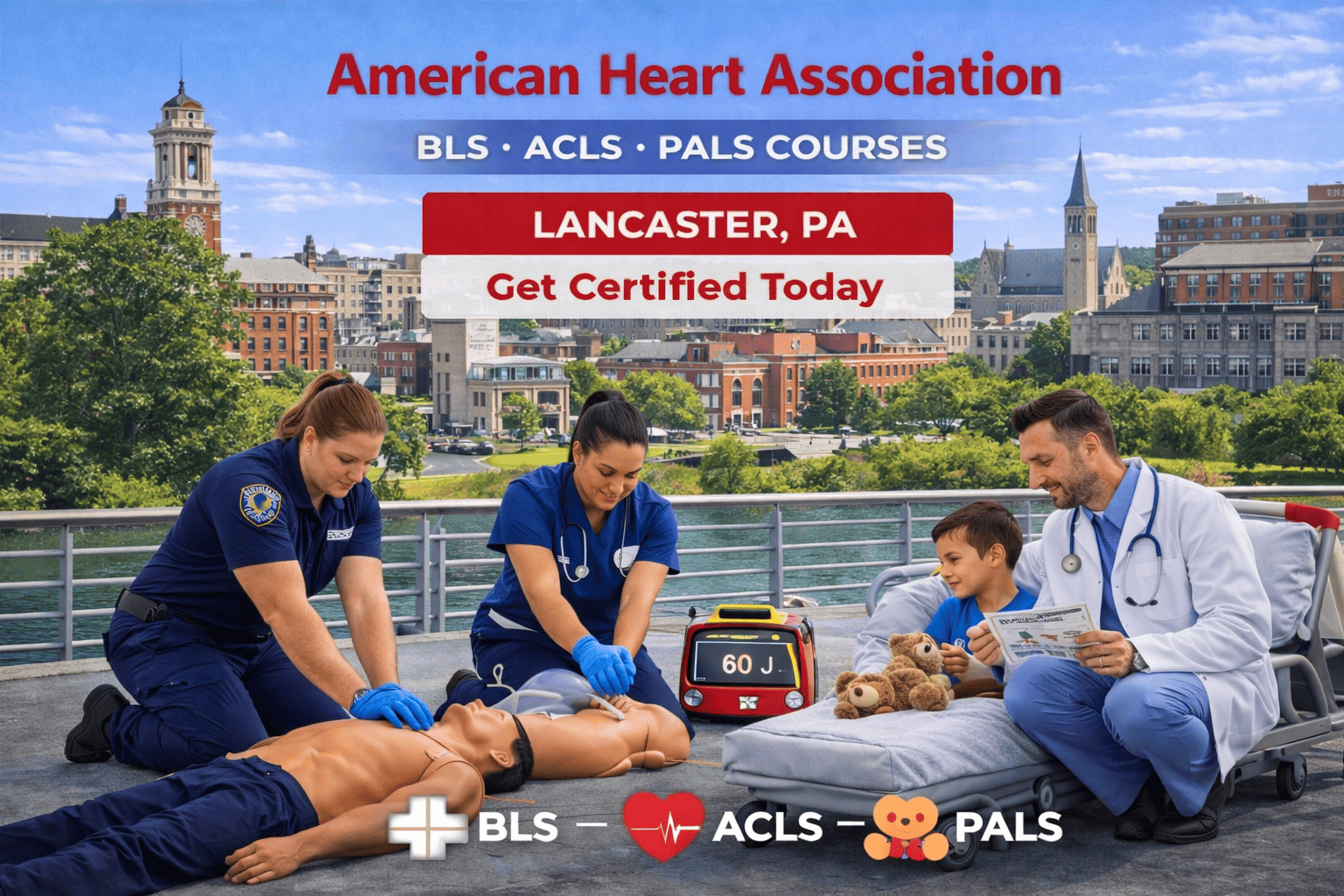 Lancaster, PA CPR BLS ACLS PALS Course