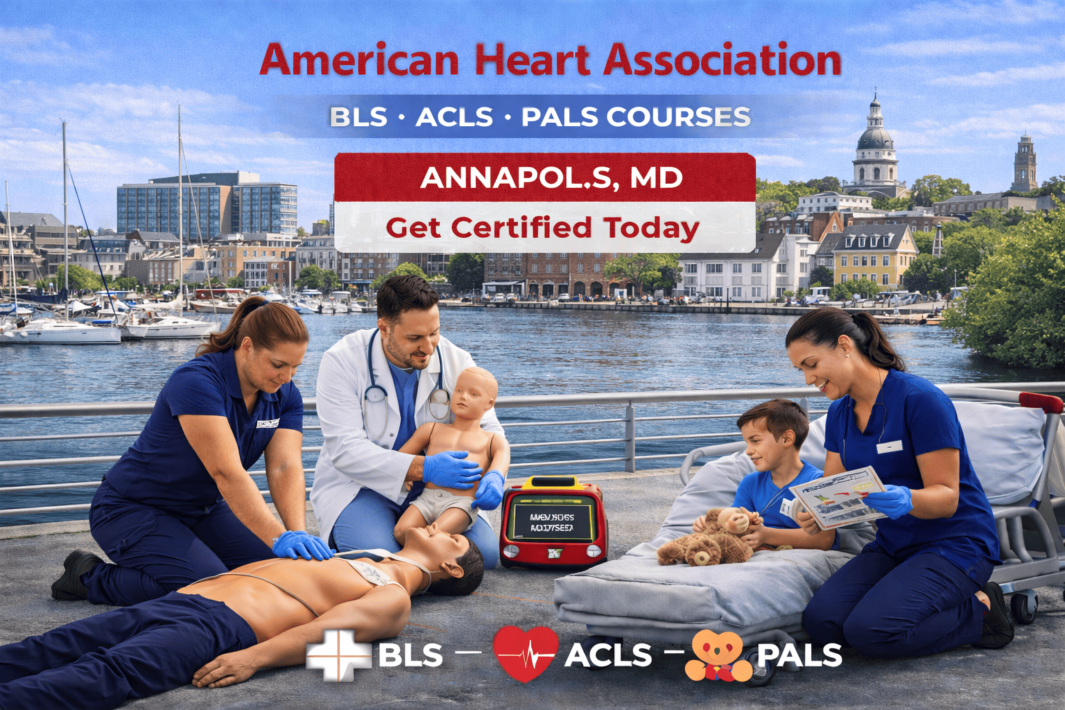 Annapolis, MD CPR BLS ACLS PALS Course