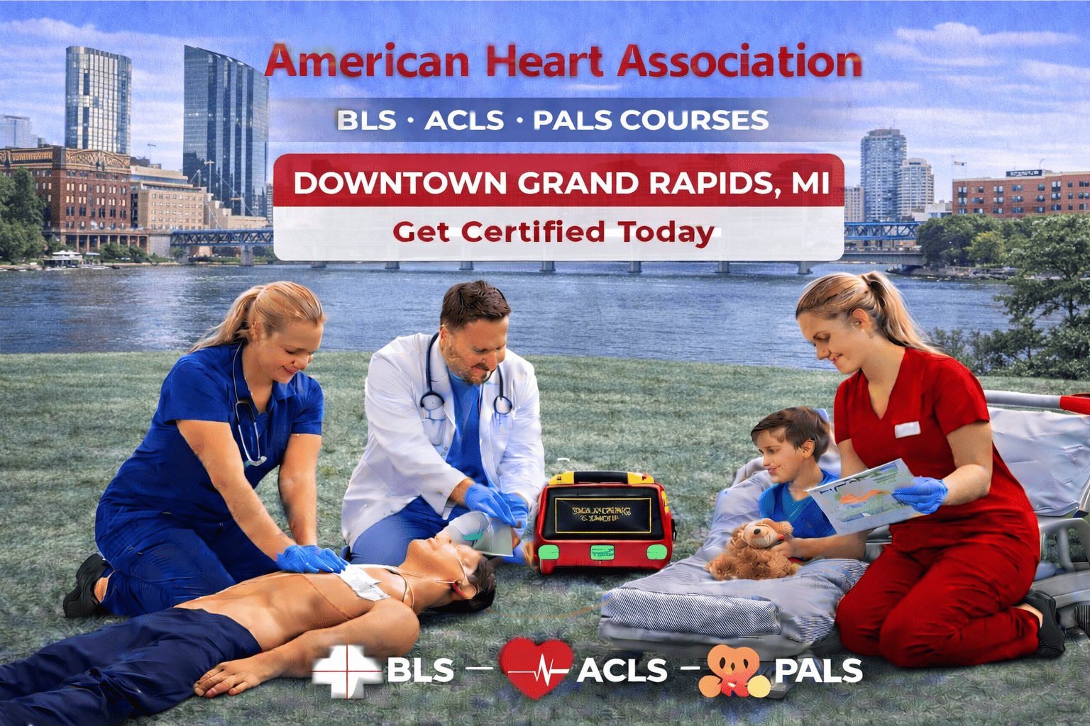 Grand Rapids, MI CPR BLS ACLS PALS Course