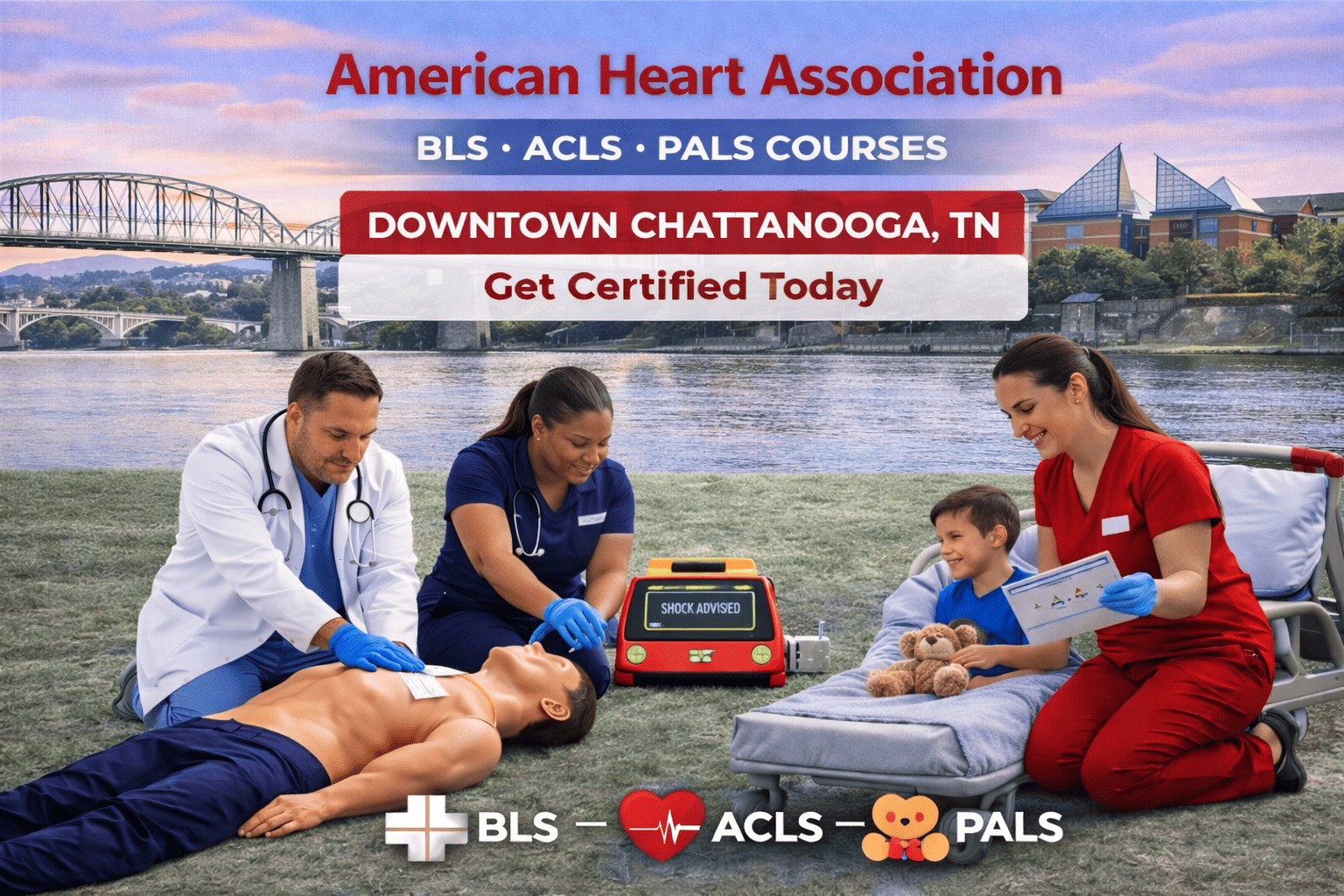 Chattanooga, TN CPR BLS ACLS PALS Course