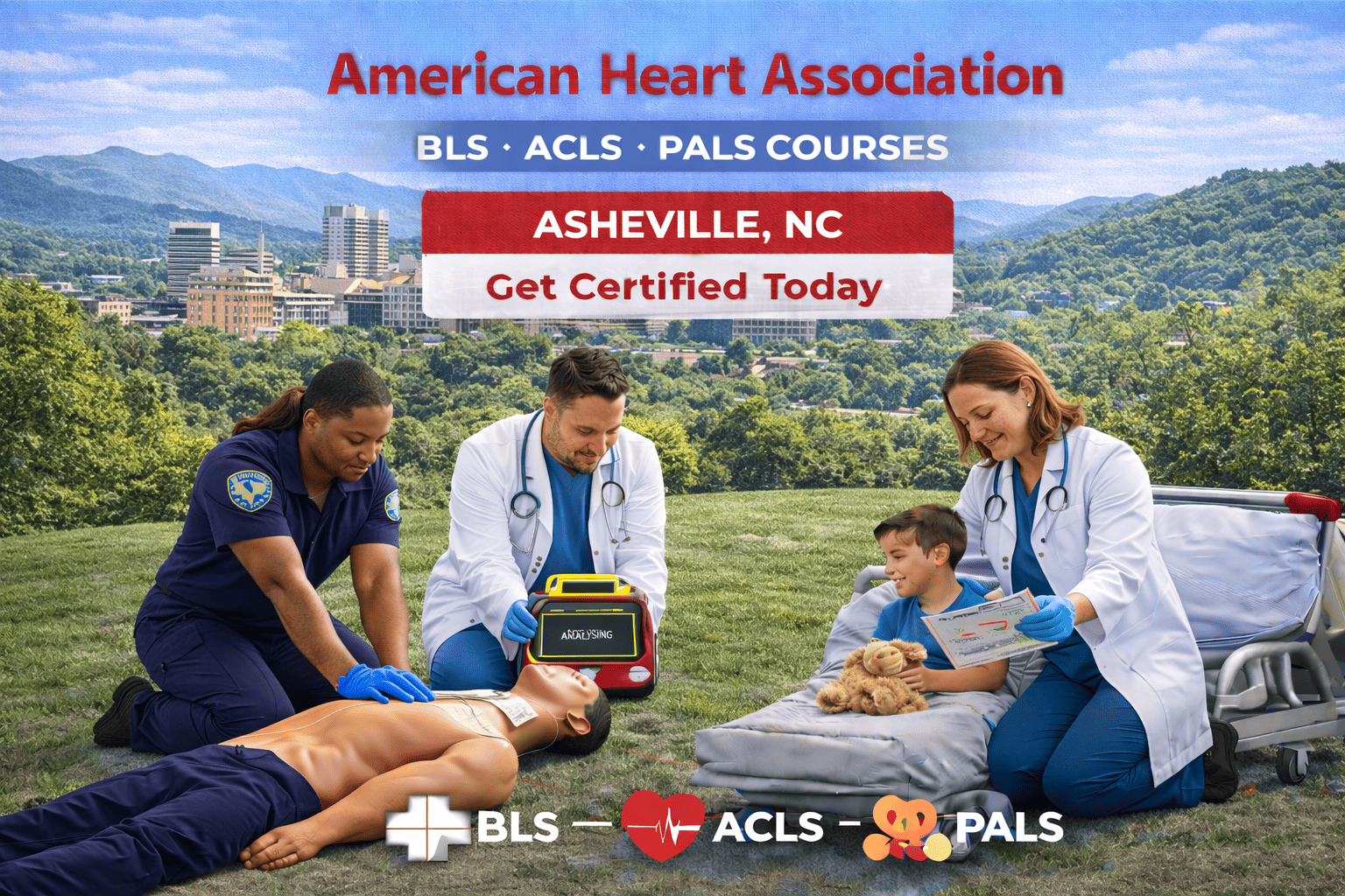 Asheville, NC CPR BLS ACLS PALS Course