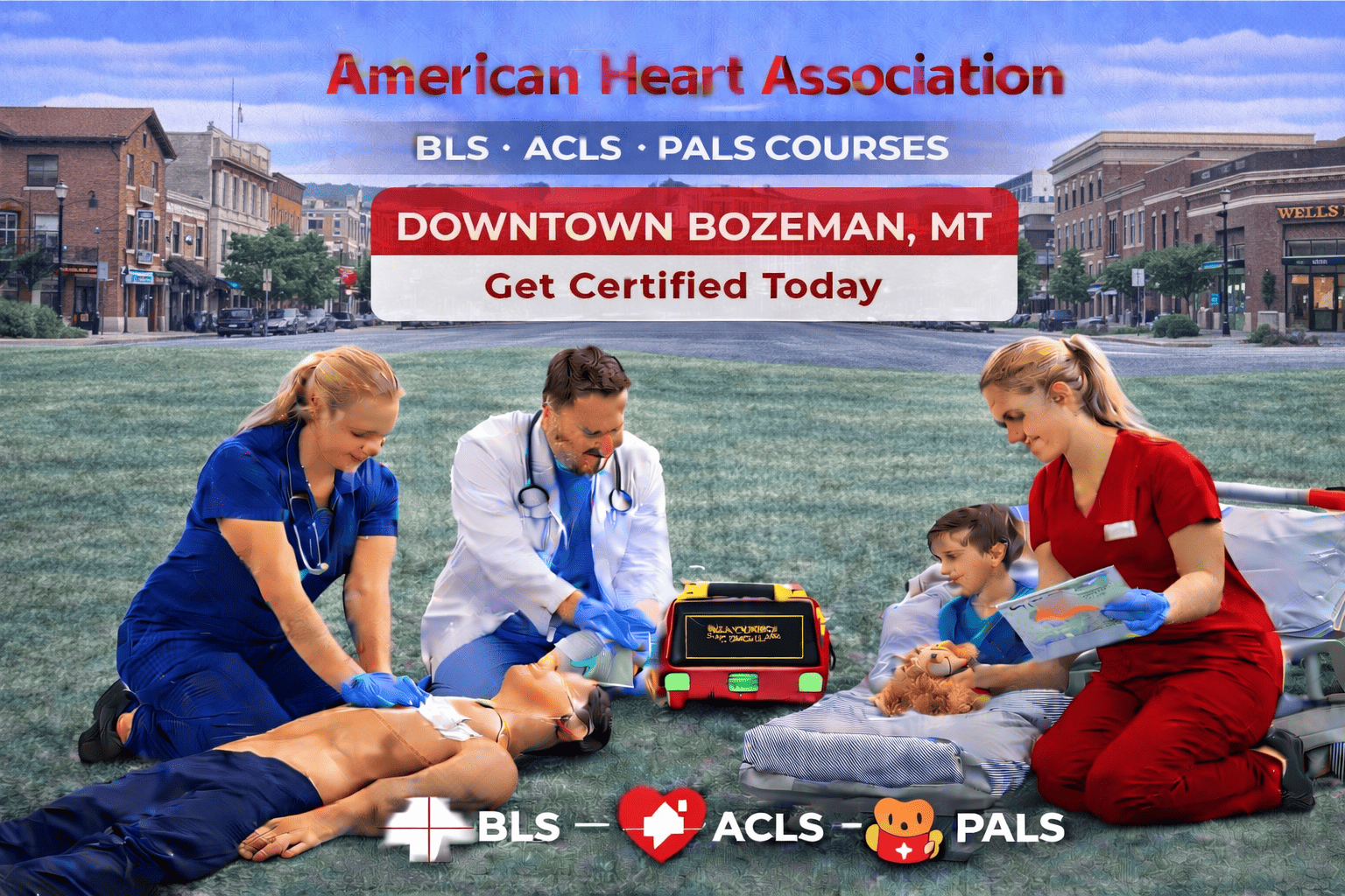 Bozeman, MT CPR BLS ACLS PALS Course
