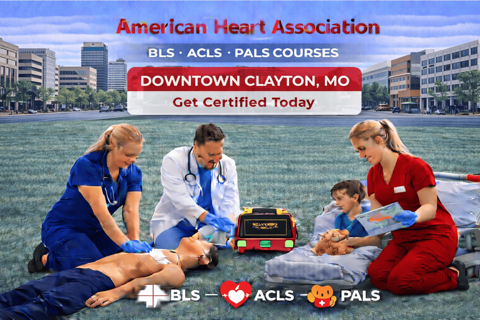 Clayton, MO CPR BLS ACLS PALS Course