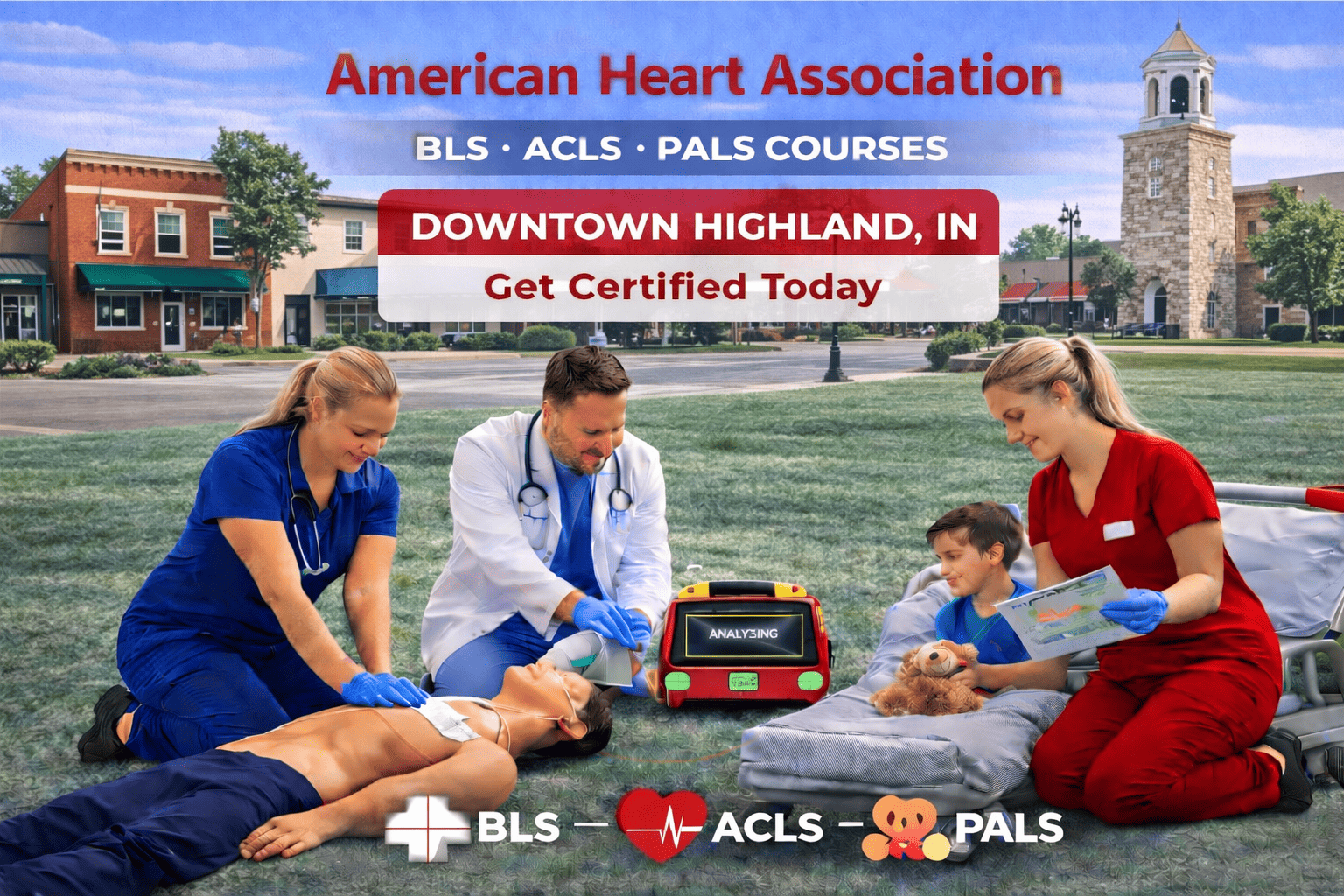 Highland, IN CPR BLS ACLS PALS Course