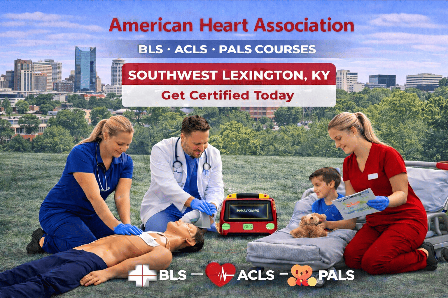Lexington, KY CPR BLS ACLS PALS Course