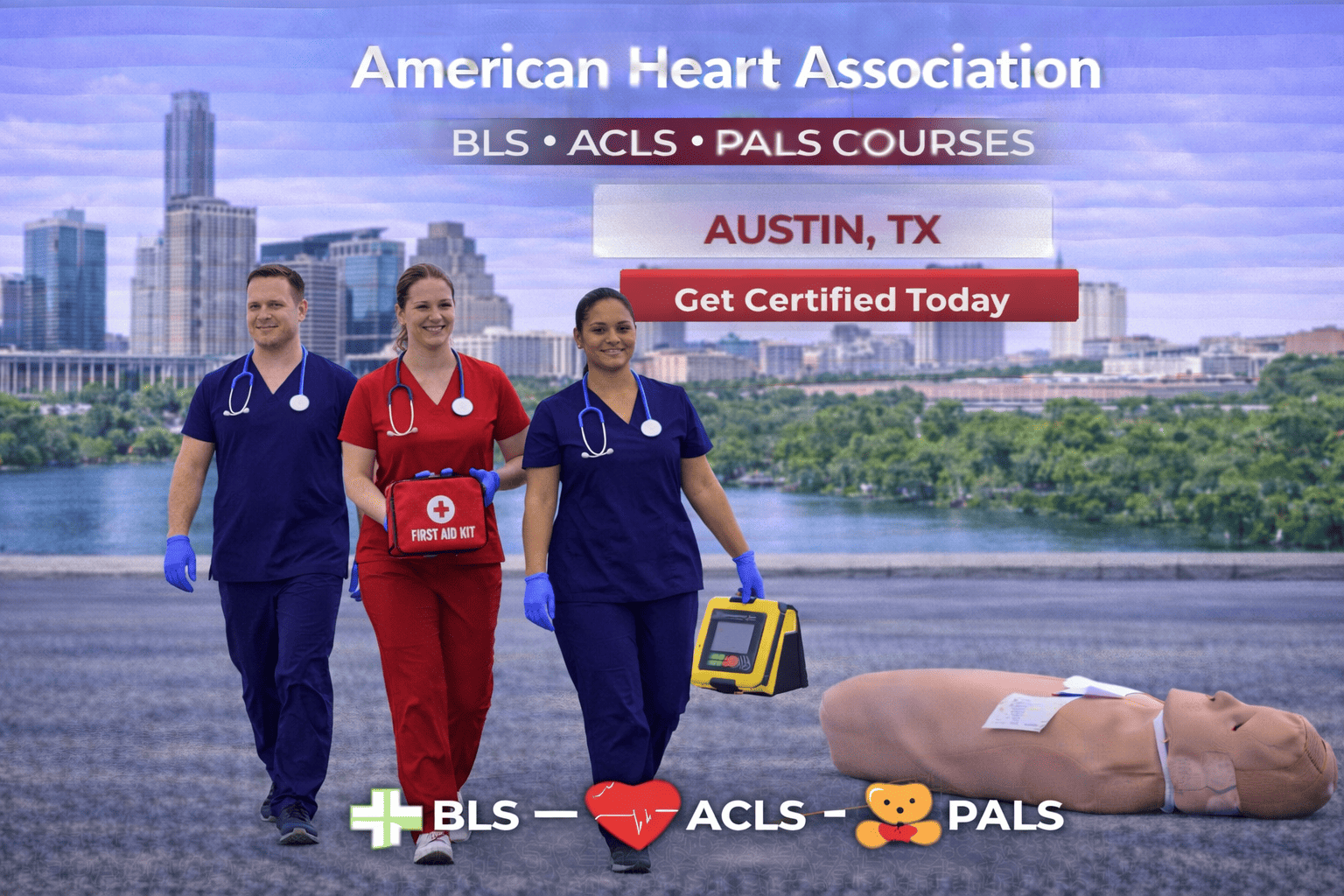 Austin, TX CPR BLS ACLS PALS Course