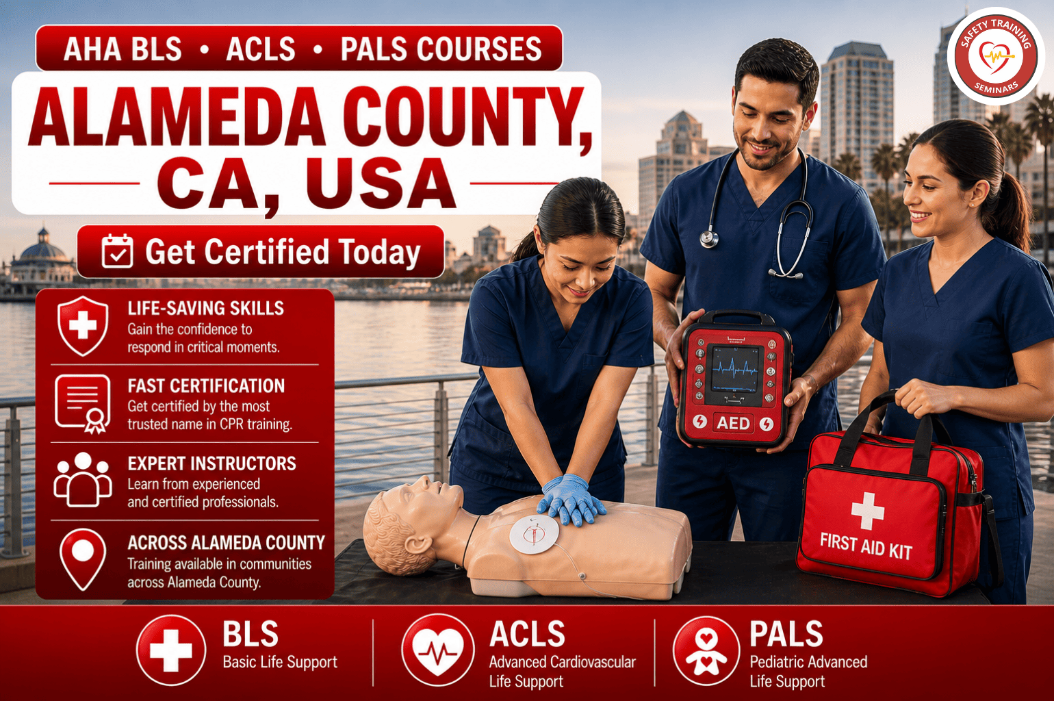 Alameda County CPR & BLS Certification _ ACLS PALS Courses